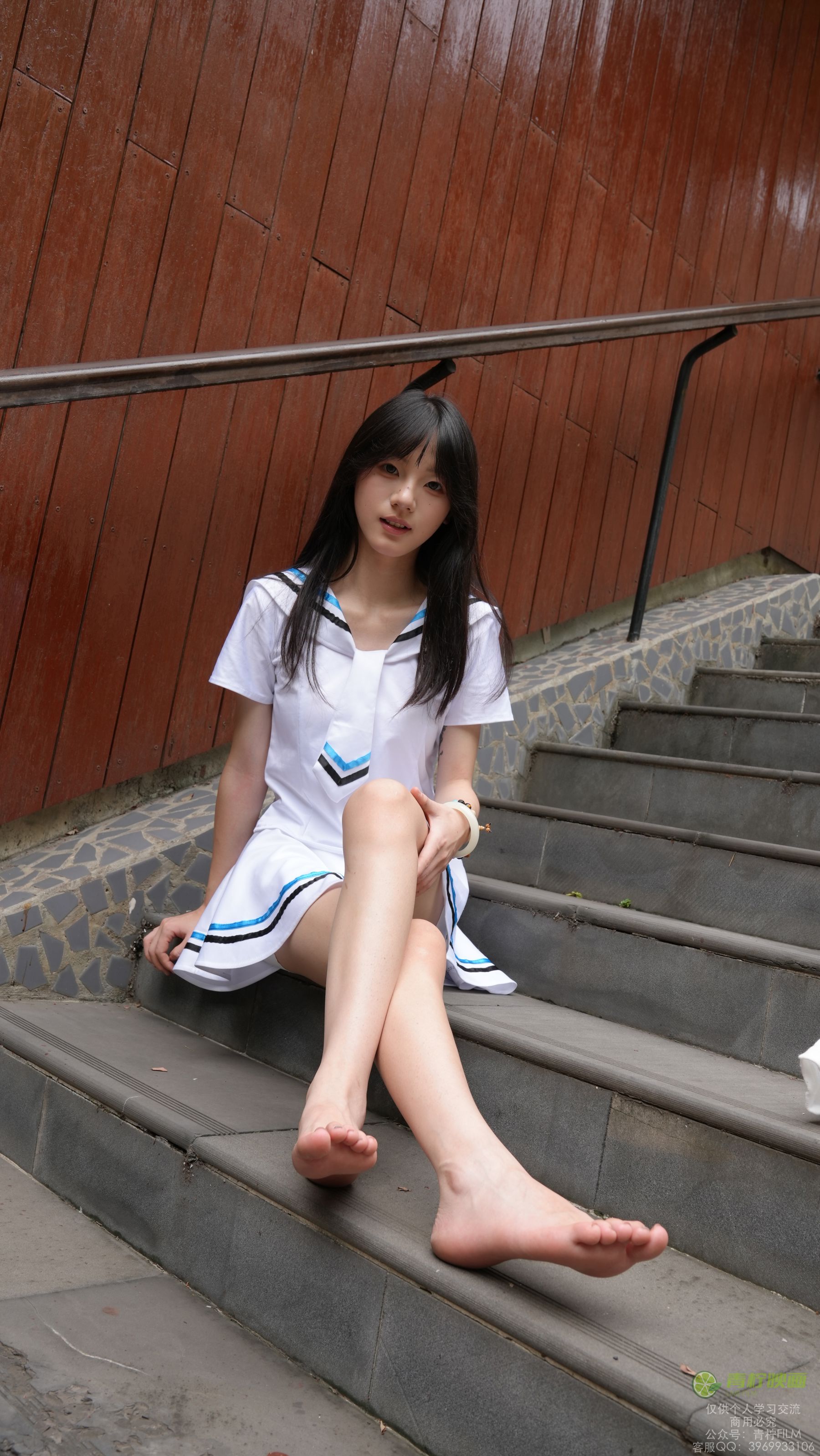 青柠映画 - 阿慌 水手服/(133P)