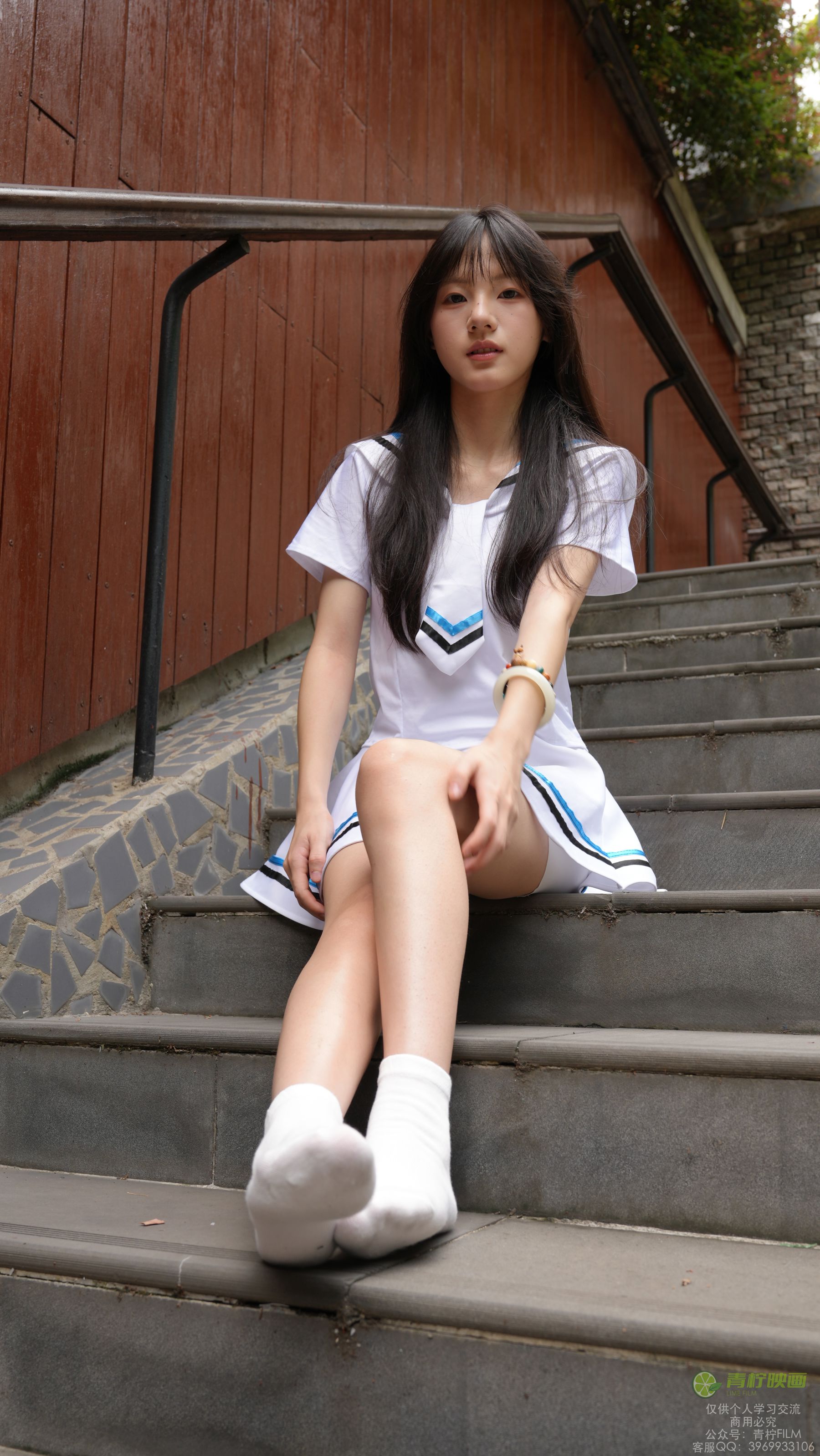 青柠映画 - 阿慌 水手服/(133P)