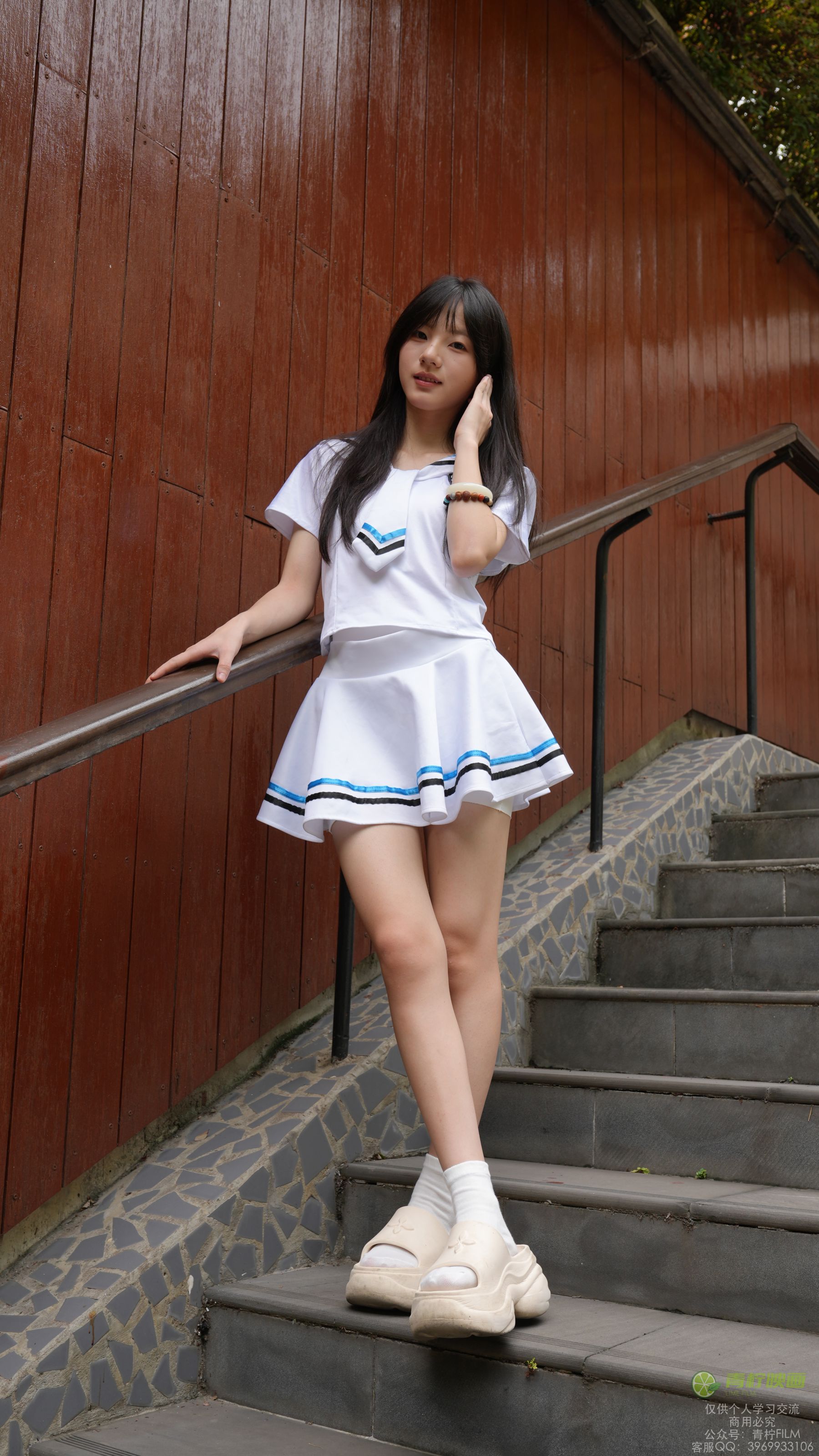 青柠映画 - 阿慌 水手服/(133P)