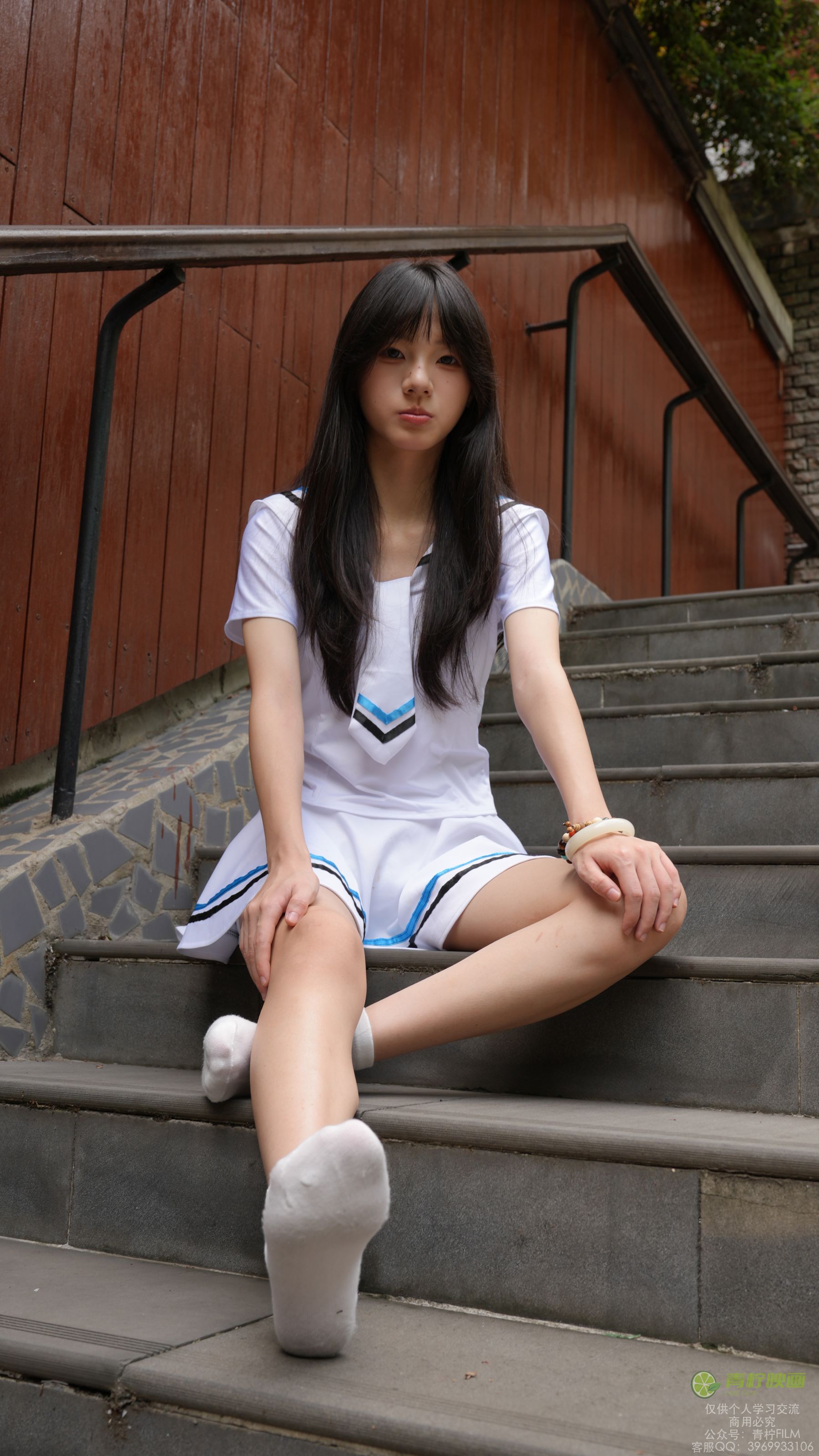 青柠映画 - 阿慌 水手服/(133P)