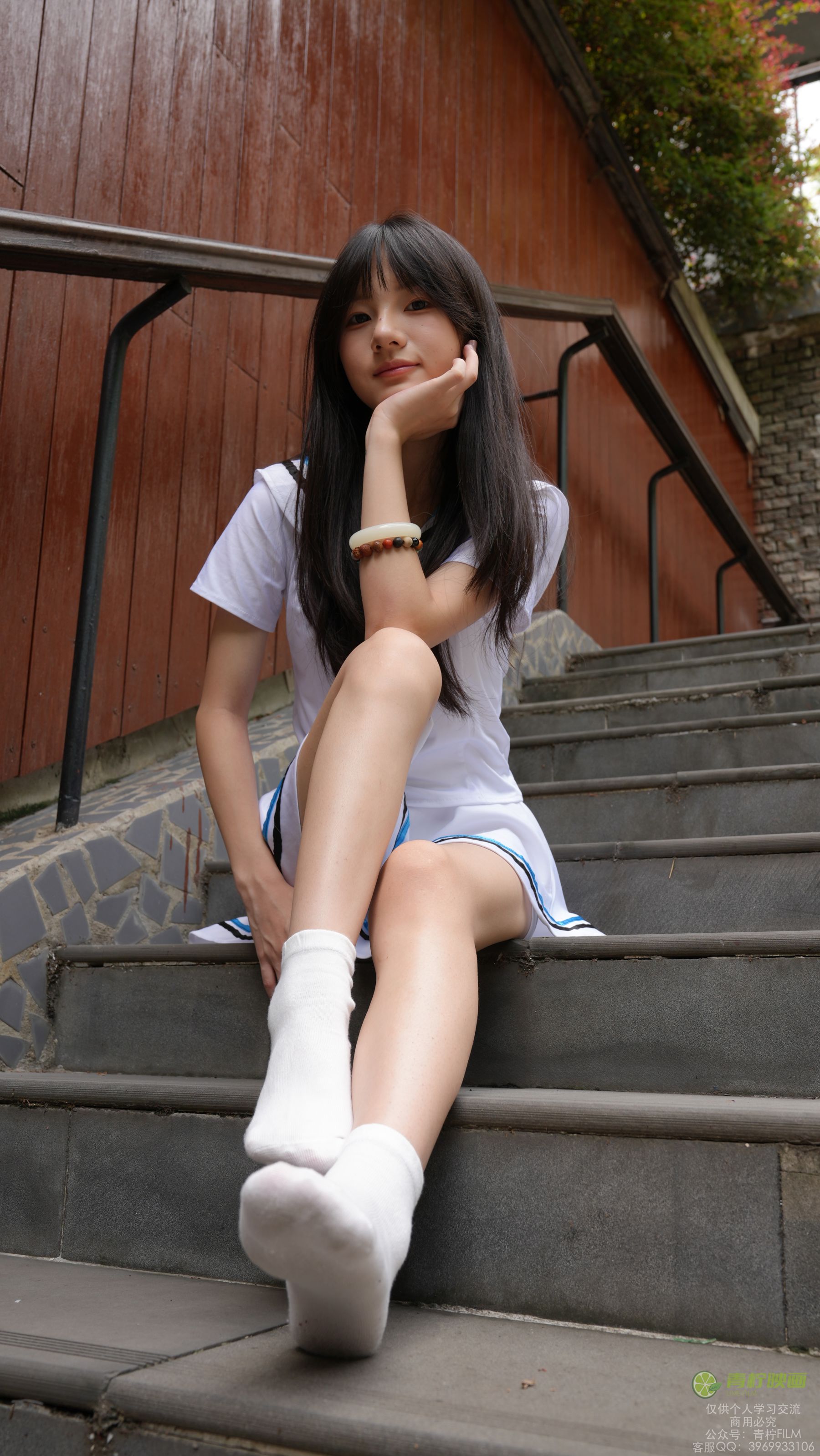 青柠映画 - 阿慌 水手服/(133P)