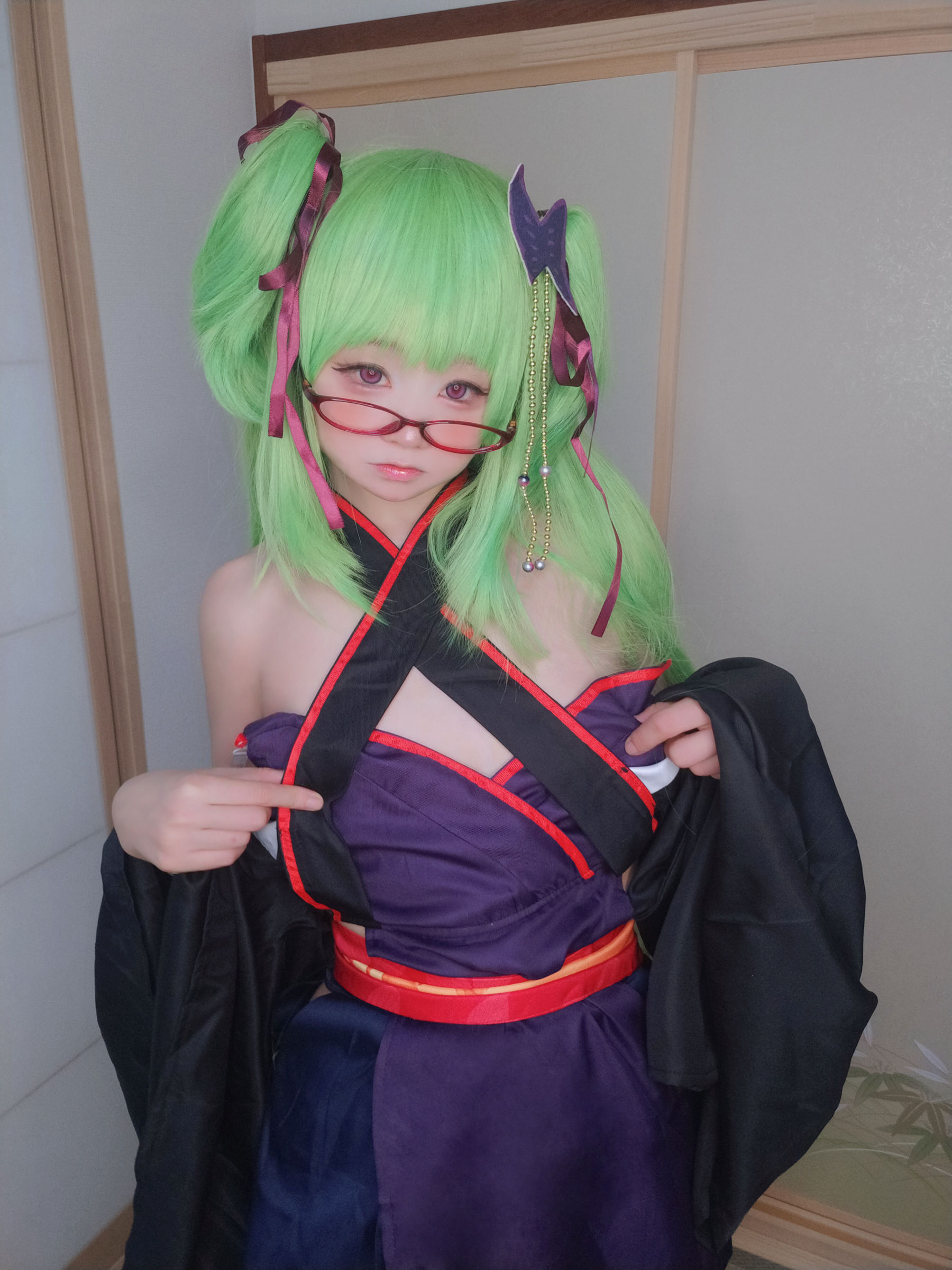 萌妹子Coser 摇摇乐yoyo - Murasame (Senren Banka)/(106P)