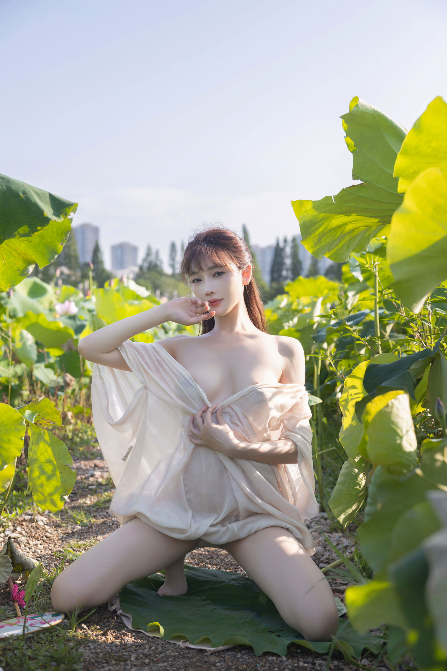 陆萱萱 - 荷花/(91P)