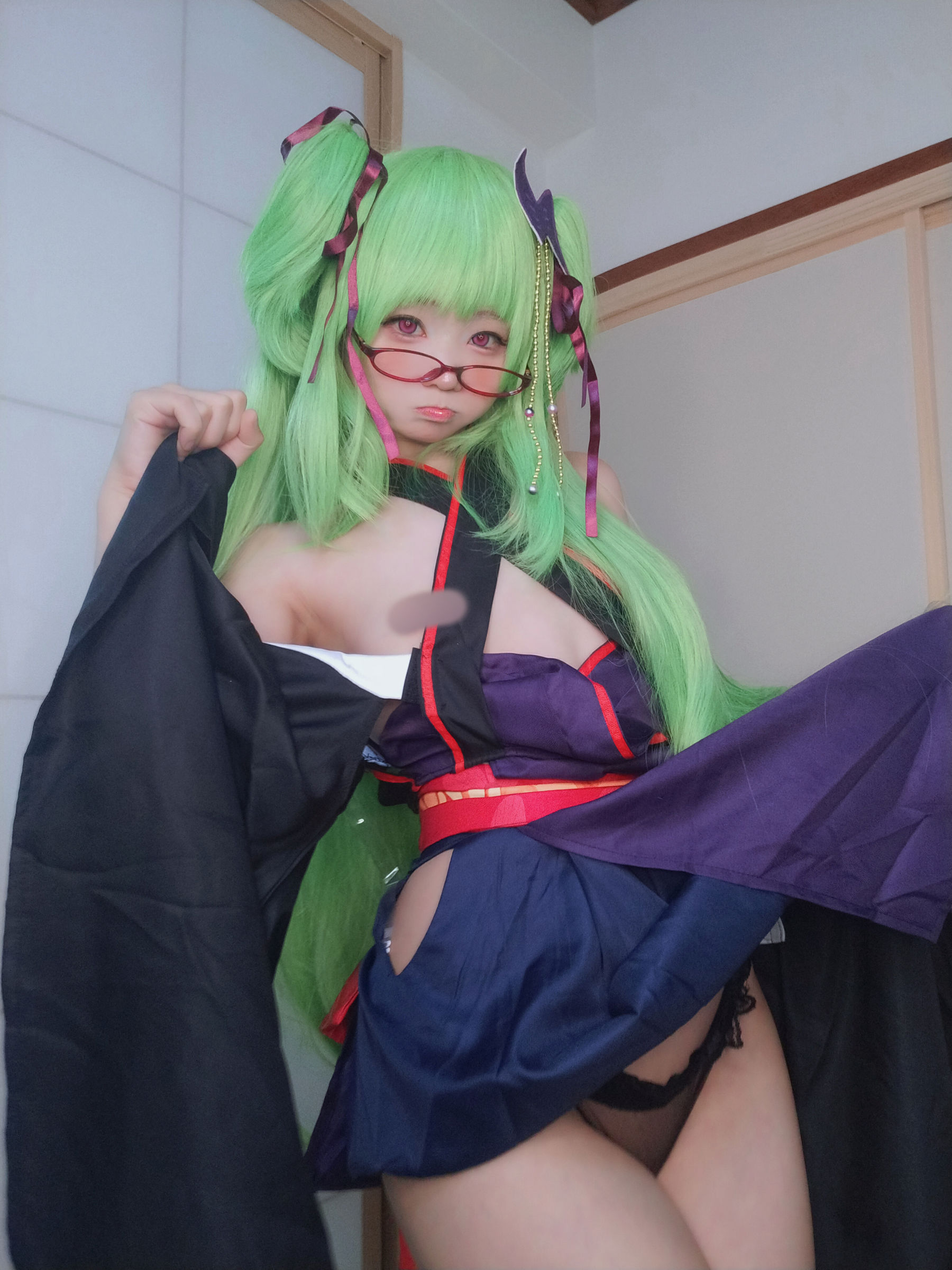 萌妹子Coser 摇摇乐yoyo - Murasame (Senren Banka)/(106P)