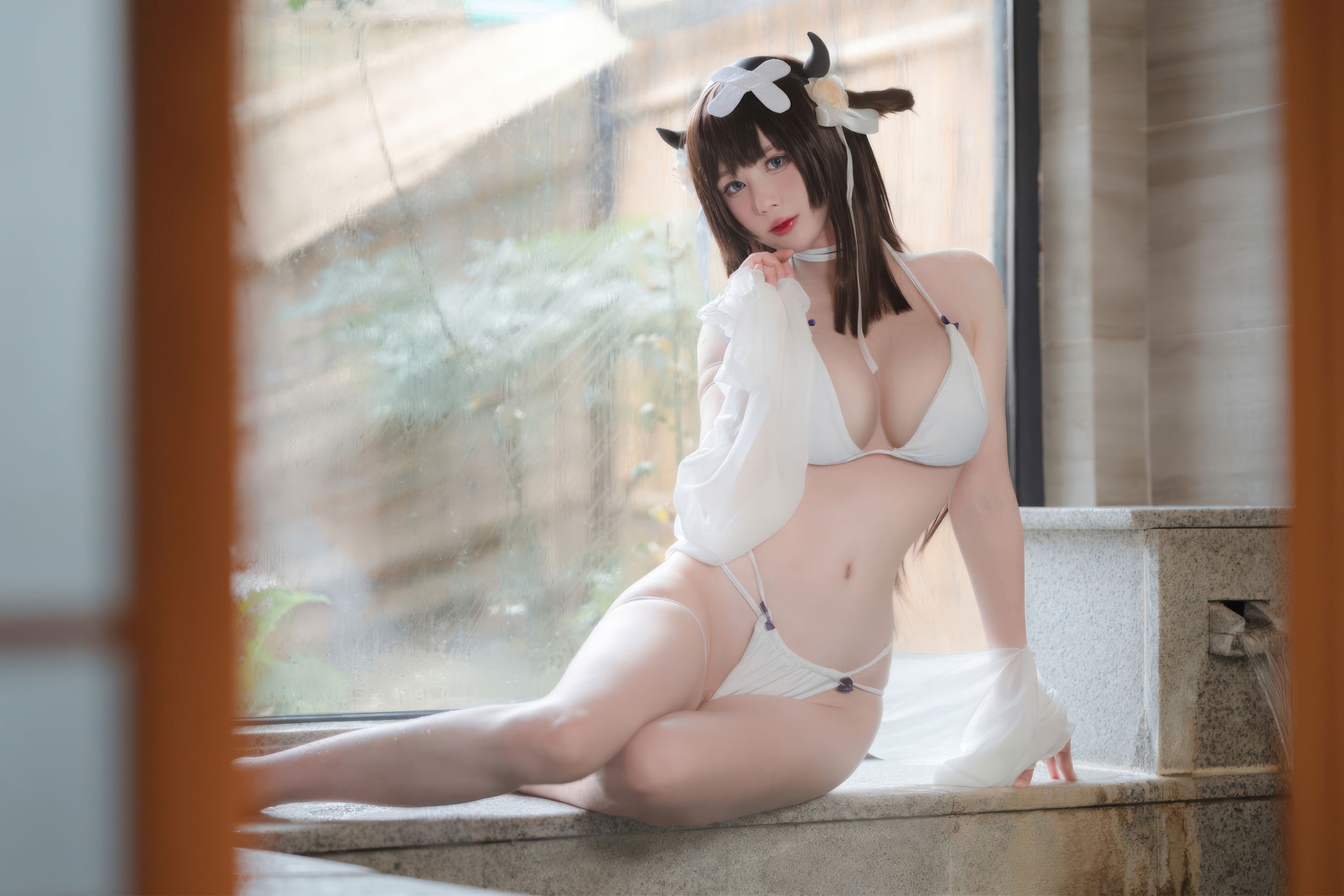 西园寺南歌 写真 - 碧蓝航线 樫野 比基尼/(30P)