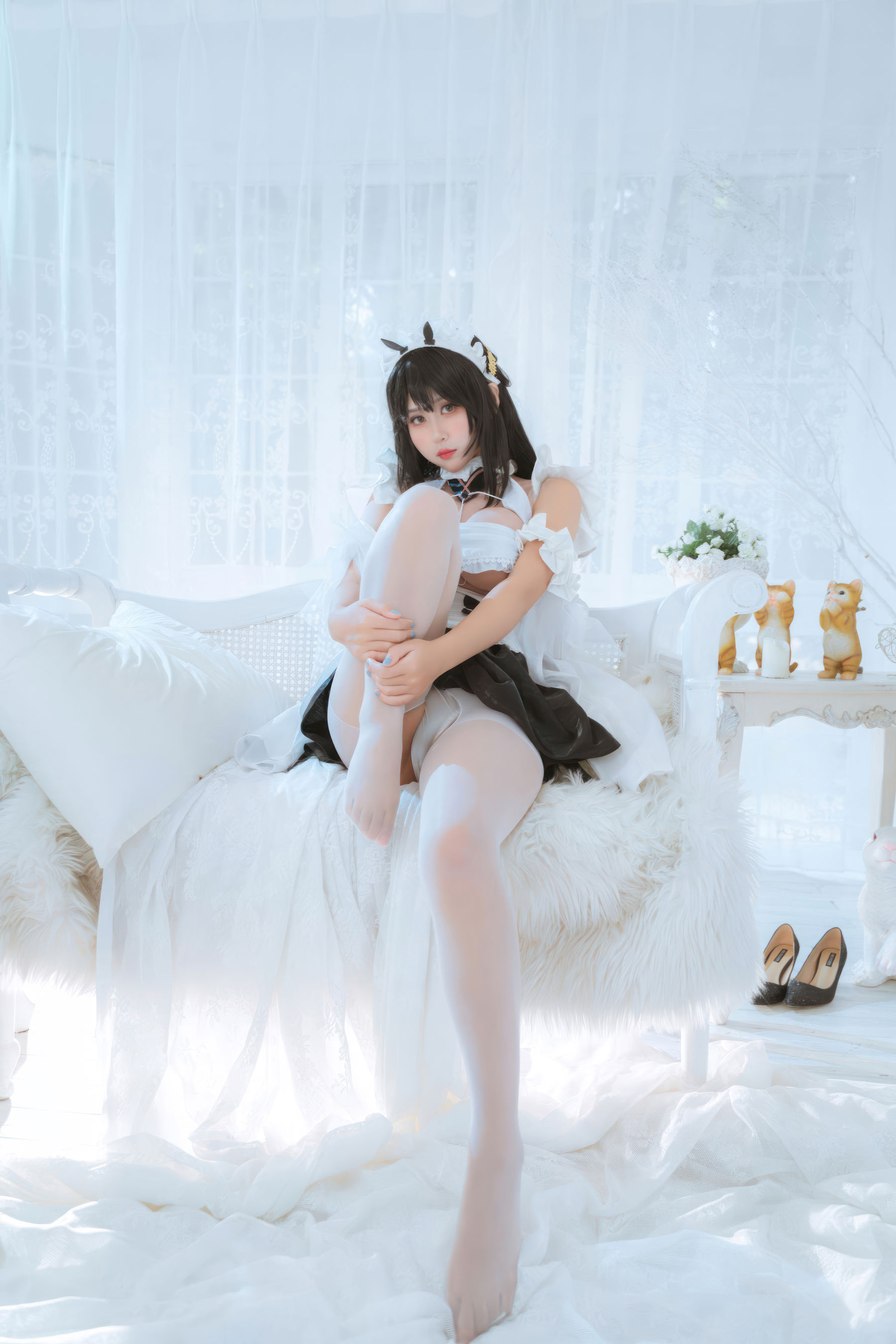 阳光美少女 萌芽儿o0 - 碧蓝航线 不挠女仆/(35P)