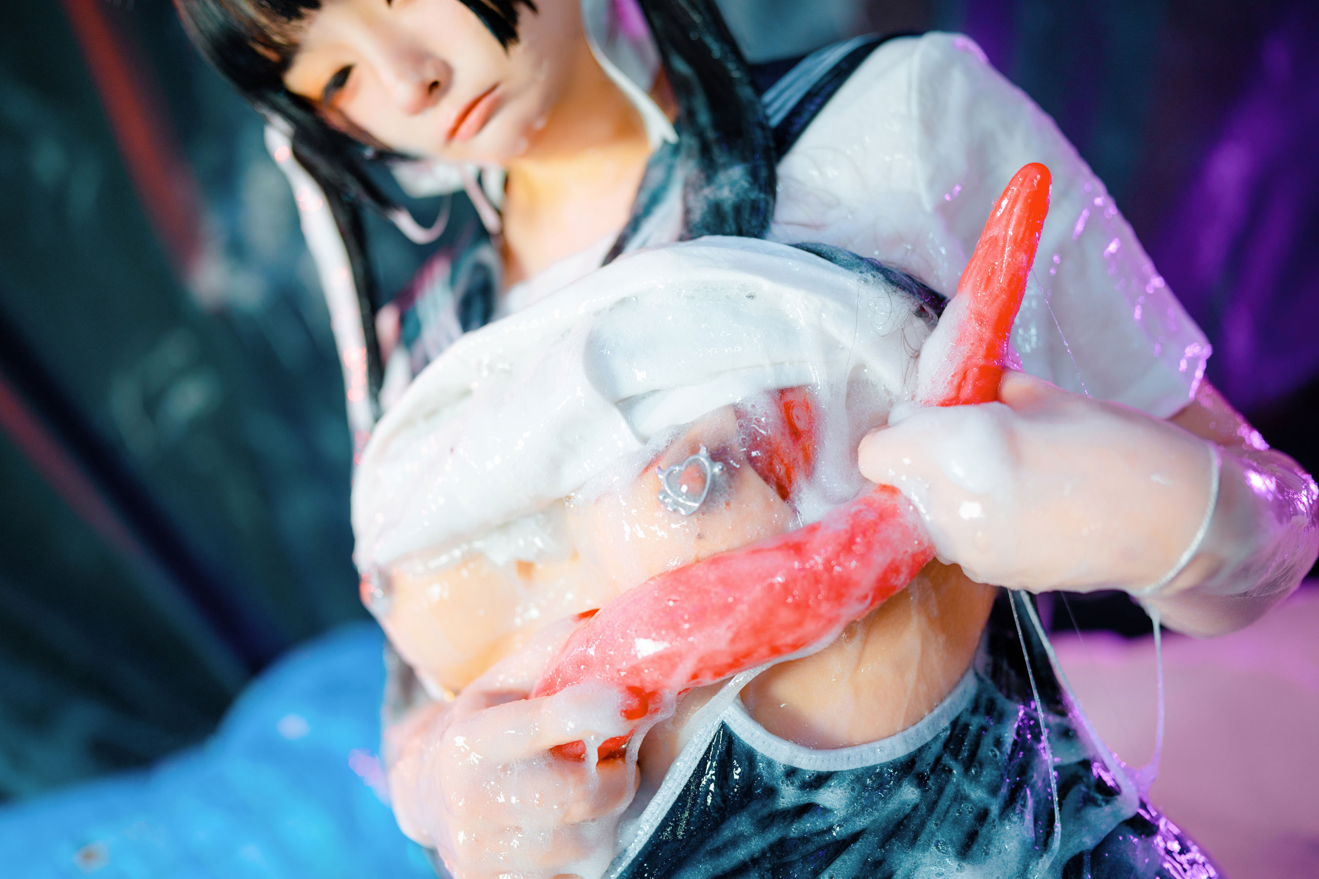 落落Raku - 邋遢小猫 Messy Kitty/(54P)