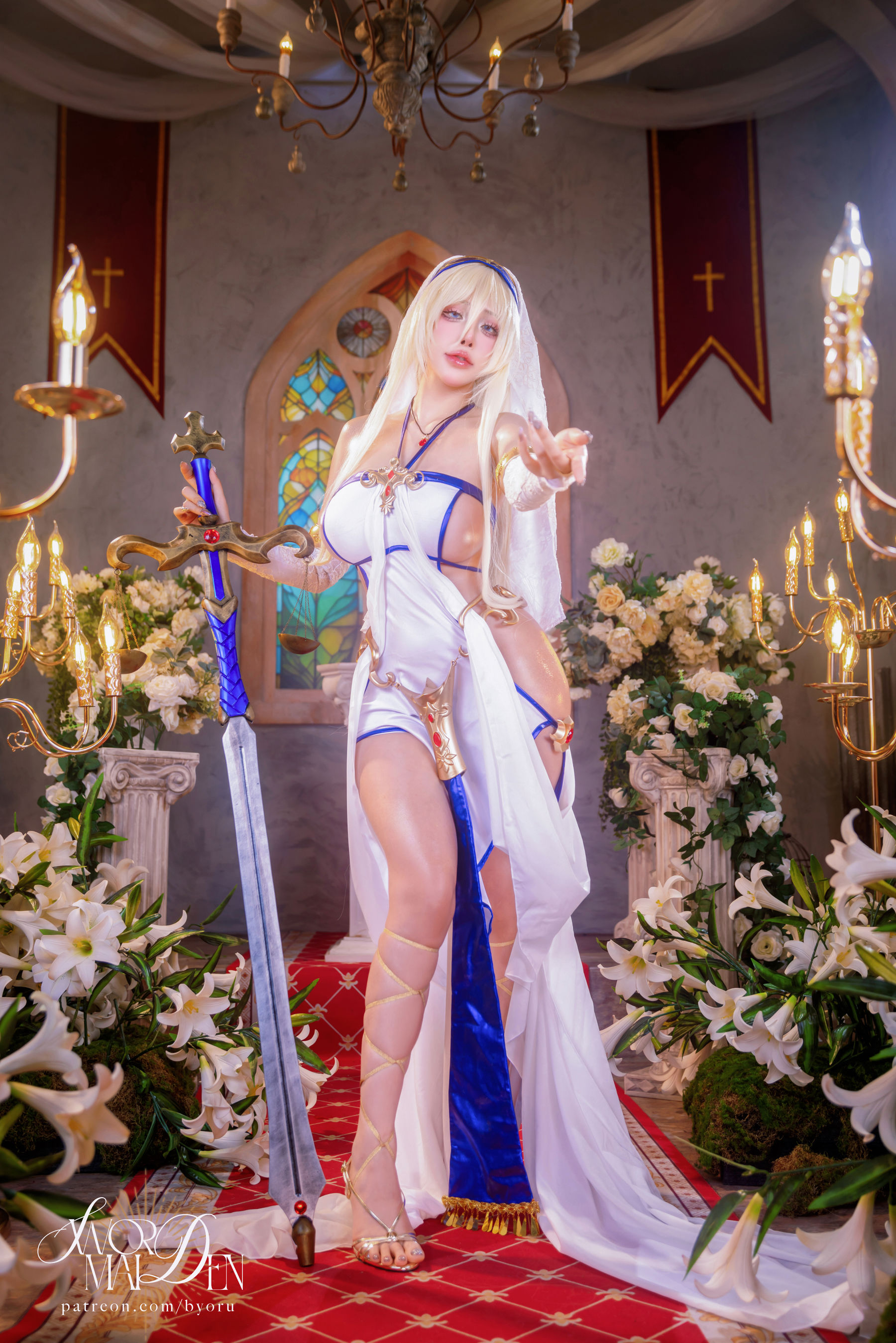 日本性感萝莉 Byoru - Sword Maiden/(48P)