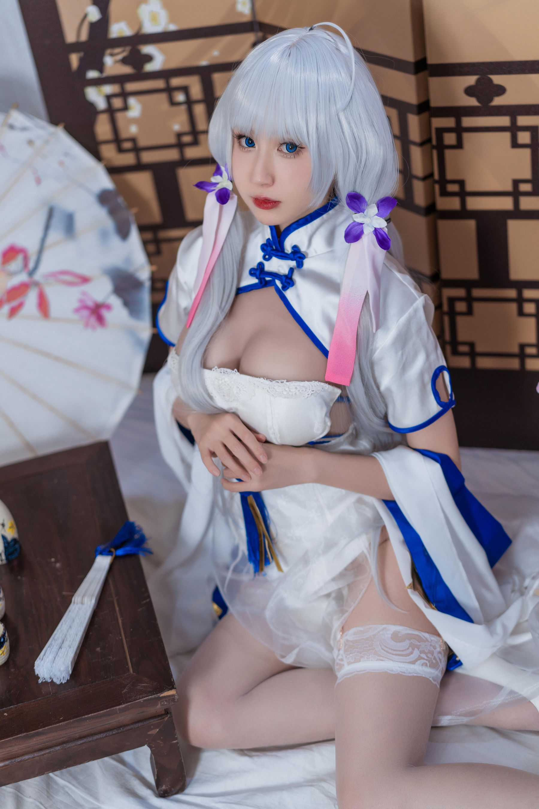 西园寺南歌 写真 - 碧蓝航线 光辉旗袍/(24P)