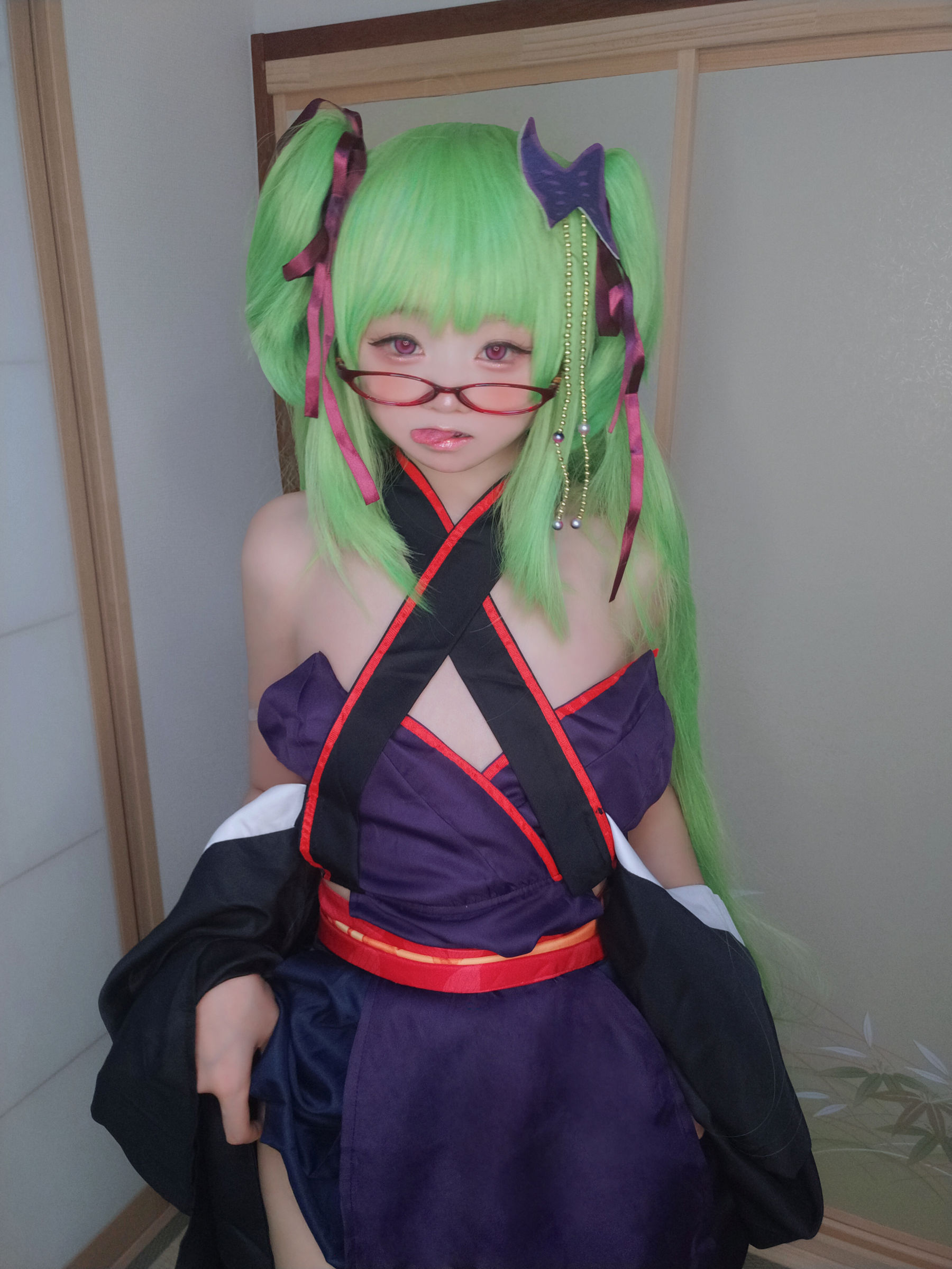 萌妹子Coser 摇摇乐yoyo - Murasame (Senren Banka)/(106P)