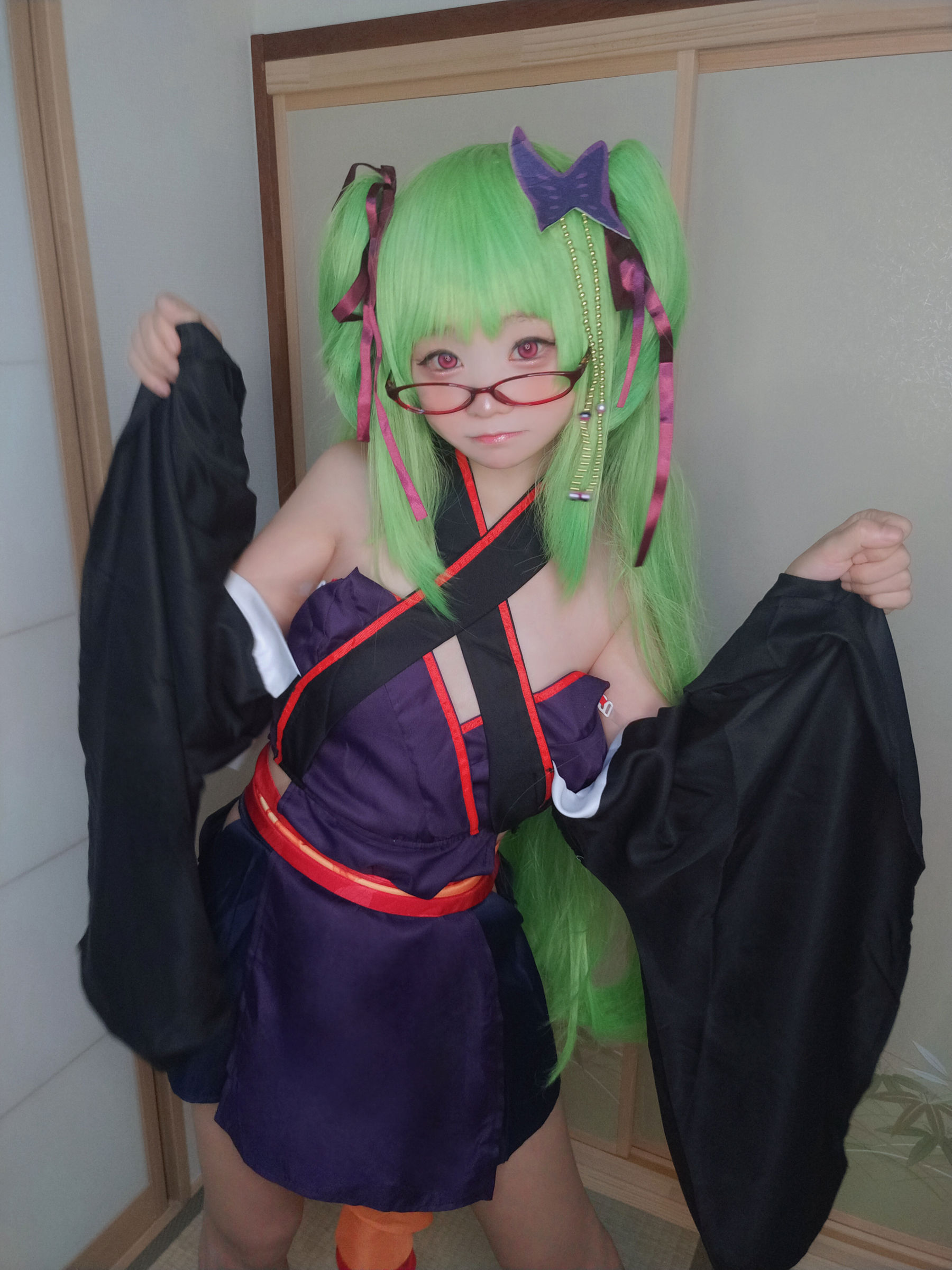 萌妹子Coser 摇摇乐yoyo - Murasame (Senren Banka)/(106P)