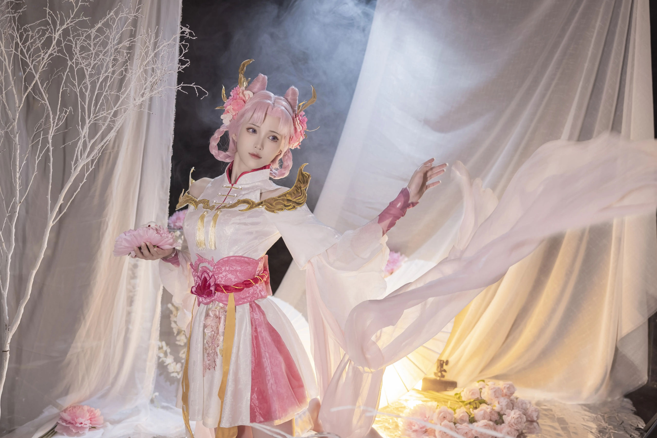花兮_honoka - 王者荣耀 嫦娥 拒霜思/(14P)