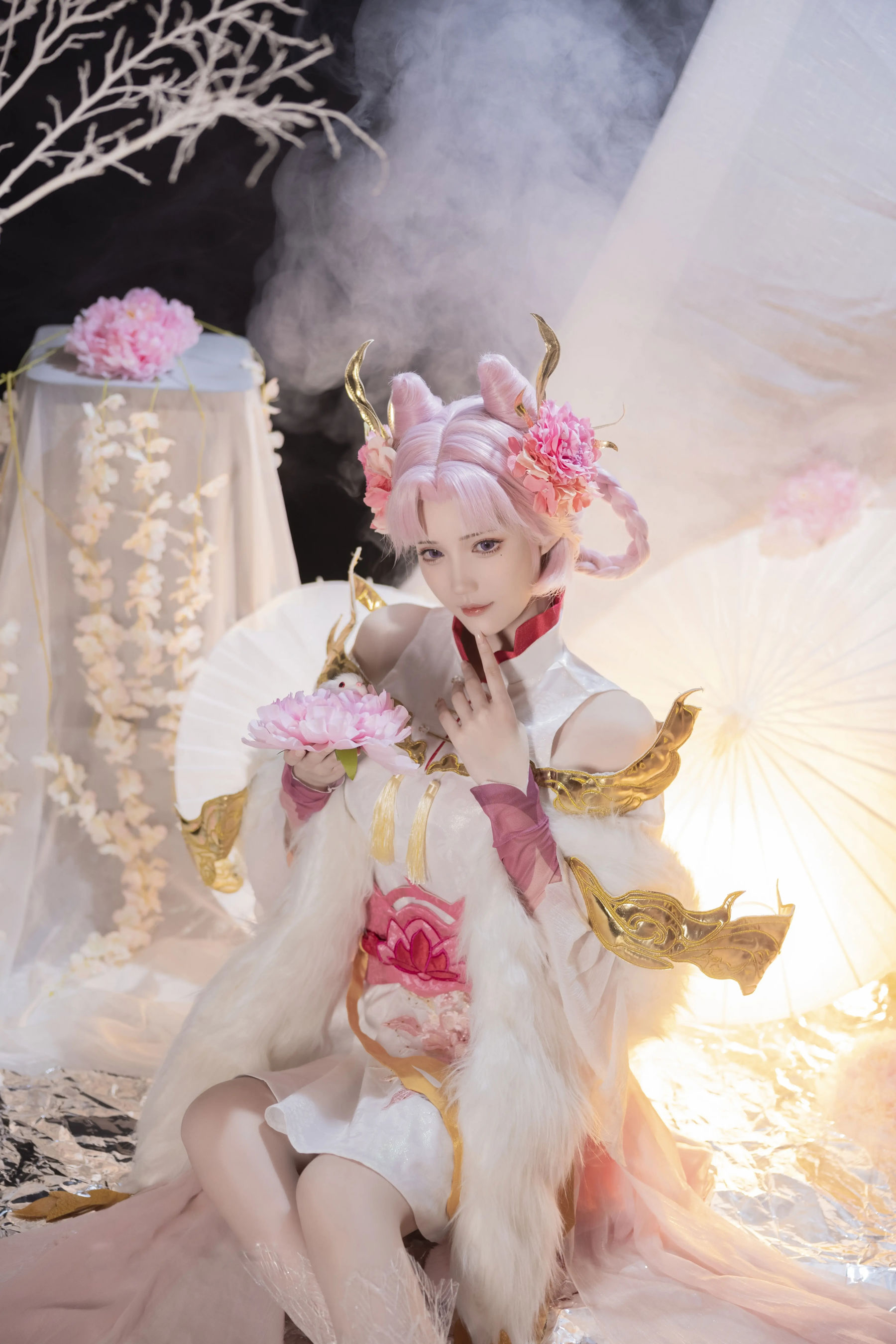 花兮_honoka - 王者荣耀 嫦娥 拒霜思/(14P)