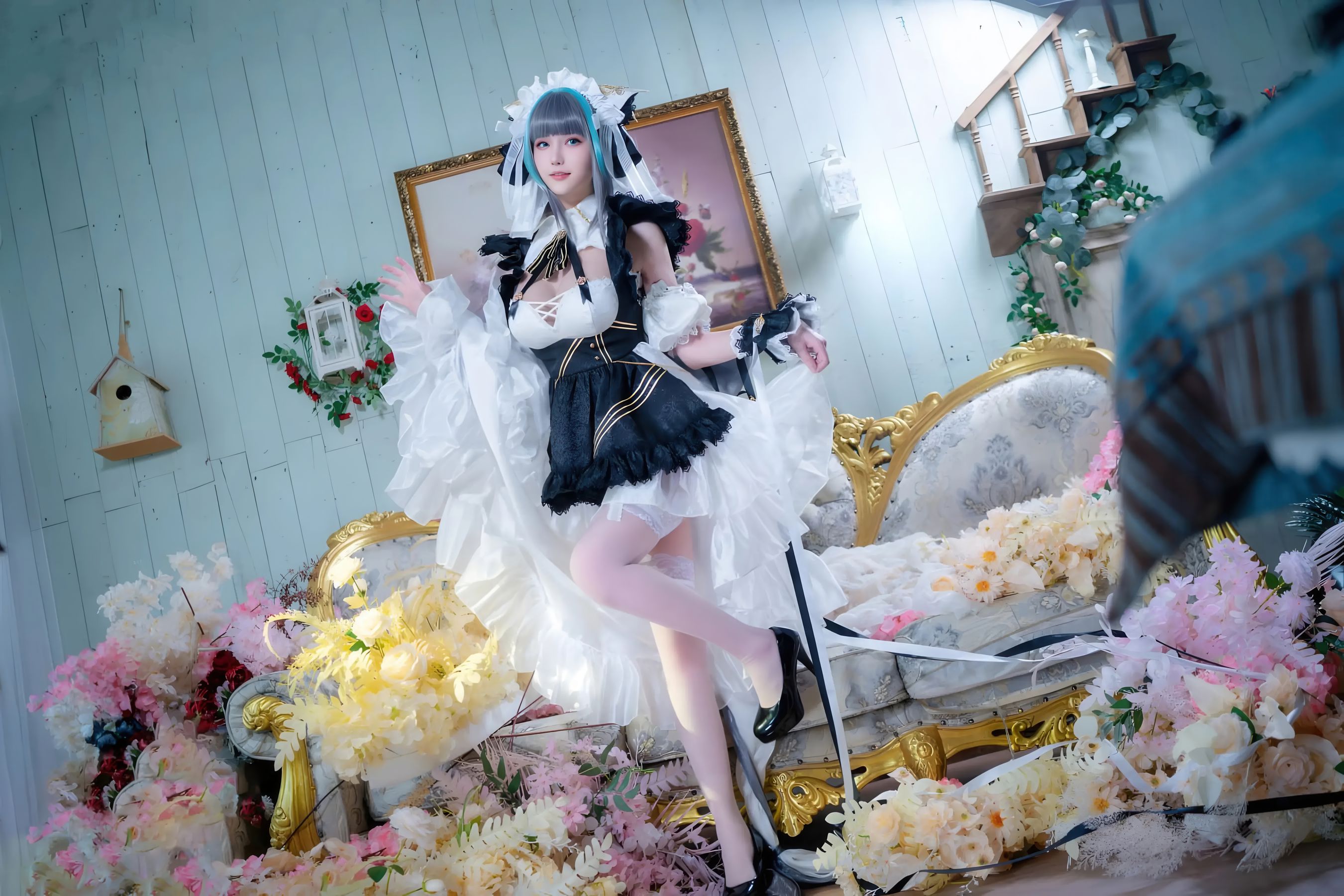 花兮_honoka - 碧蓝航线 柴郡 原皮/(10P)