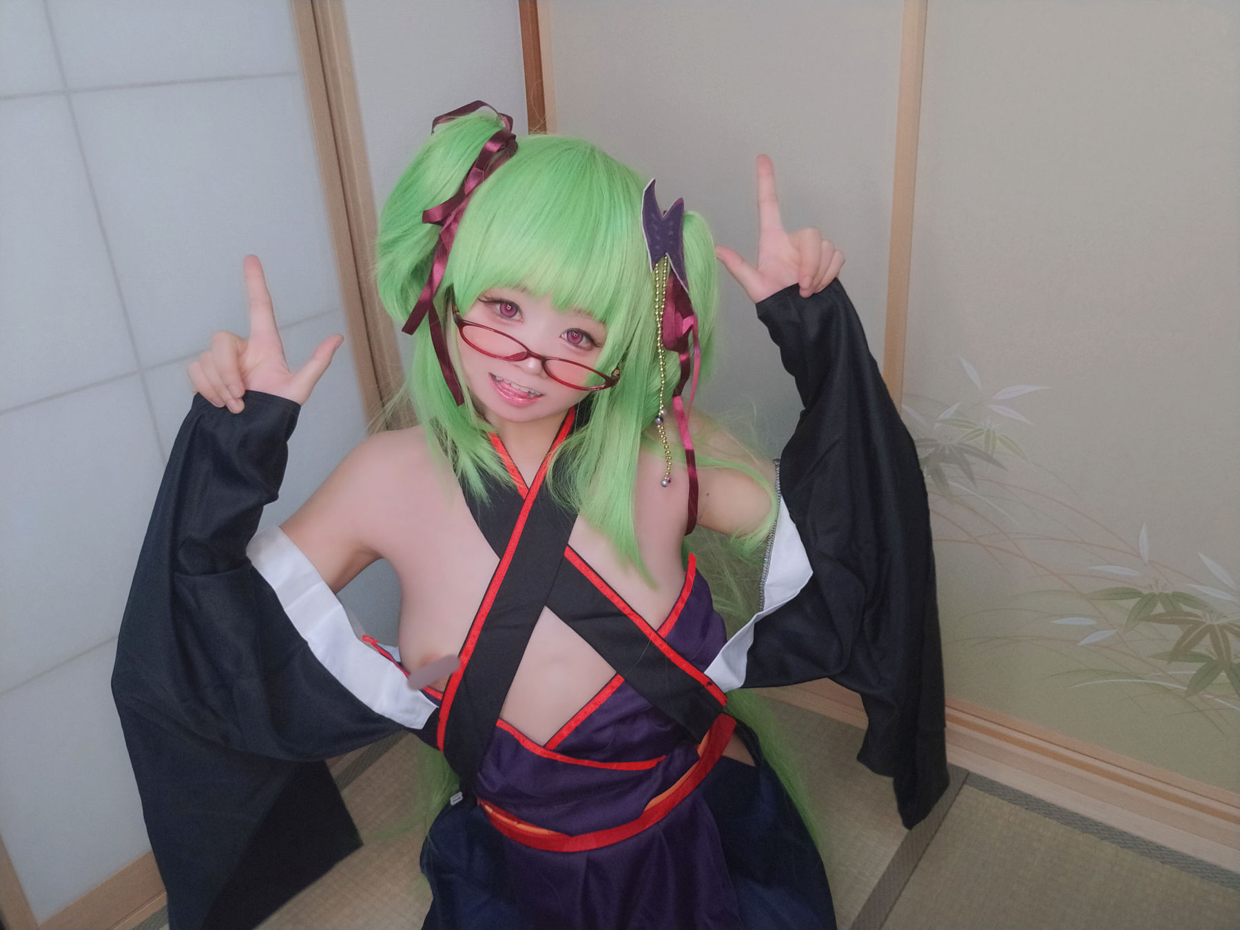 萌妹子Coser 摇摇乐yoyo - Murasame (Senren Banka)/(106P)