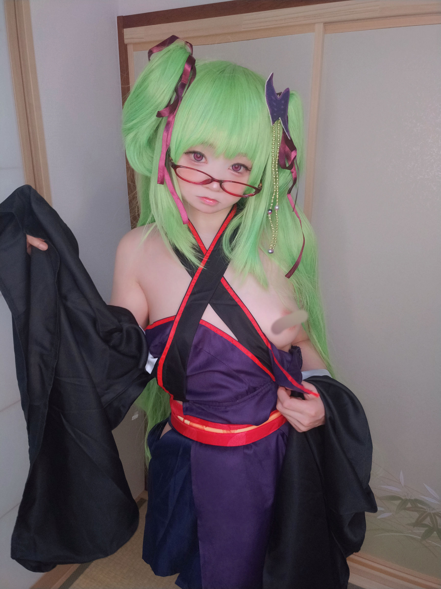 萌妹子Coser 摇摇乐yoyo - Murasame (Senren Banka)/(106P)