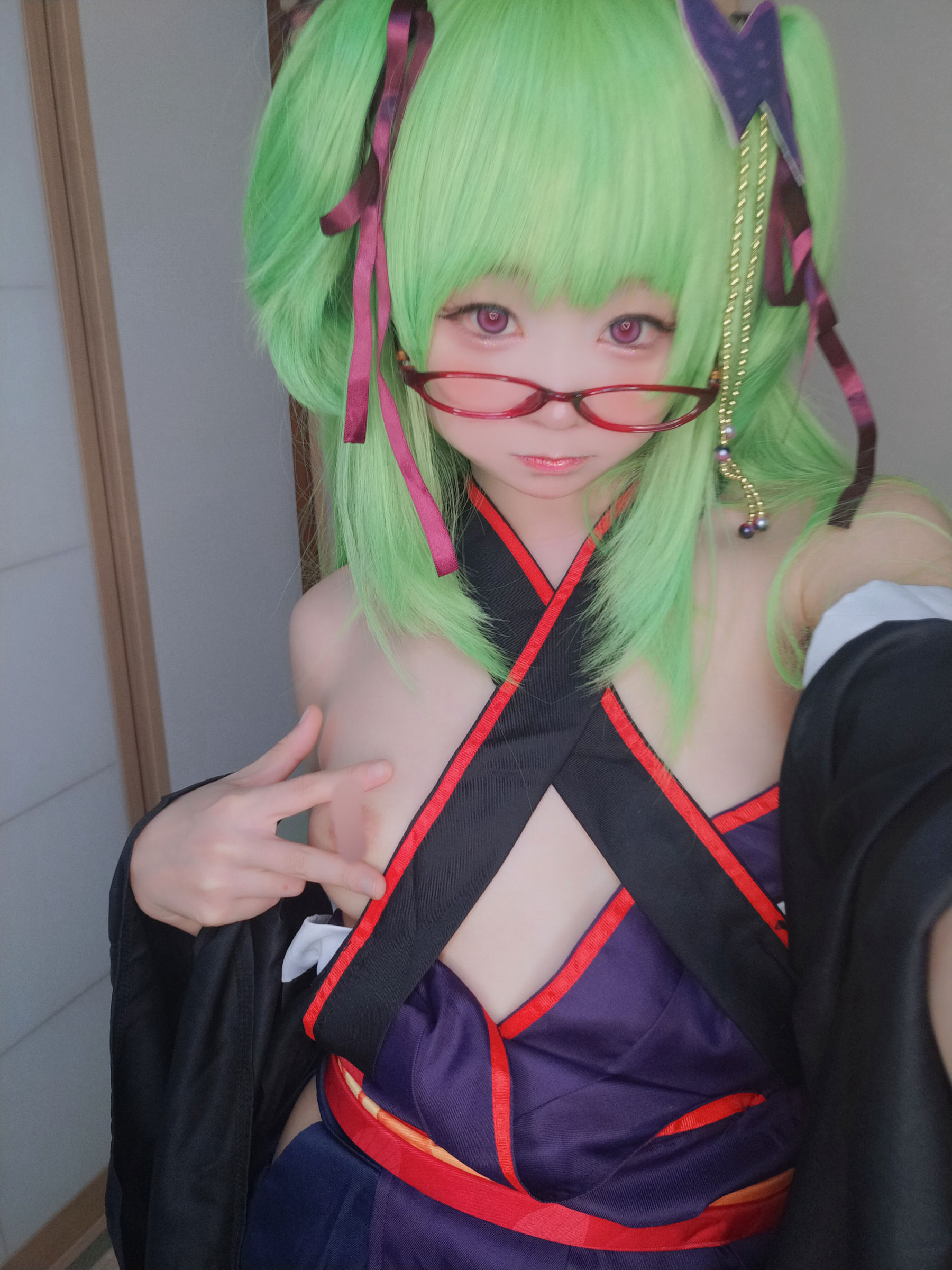 萌妹子Coser 摇摇乐yoyo - Murasame (Senren Banka)/(106P)