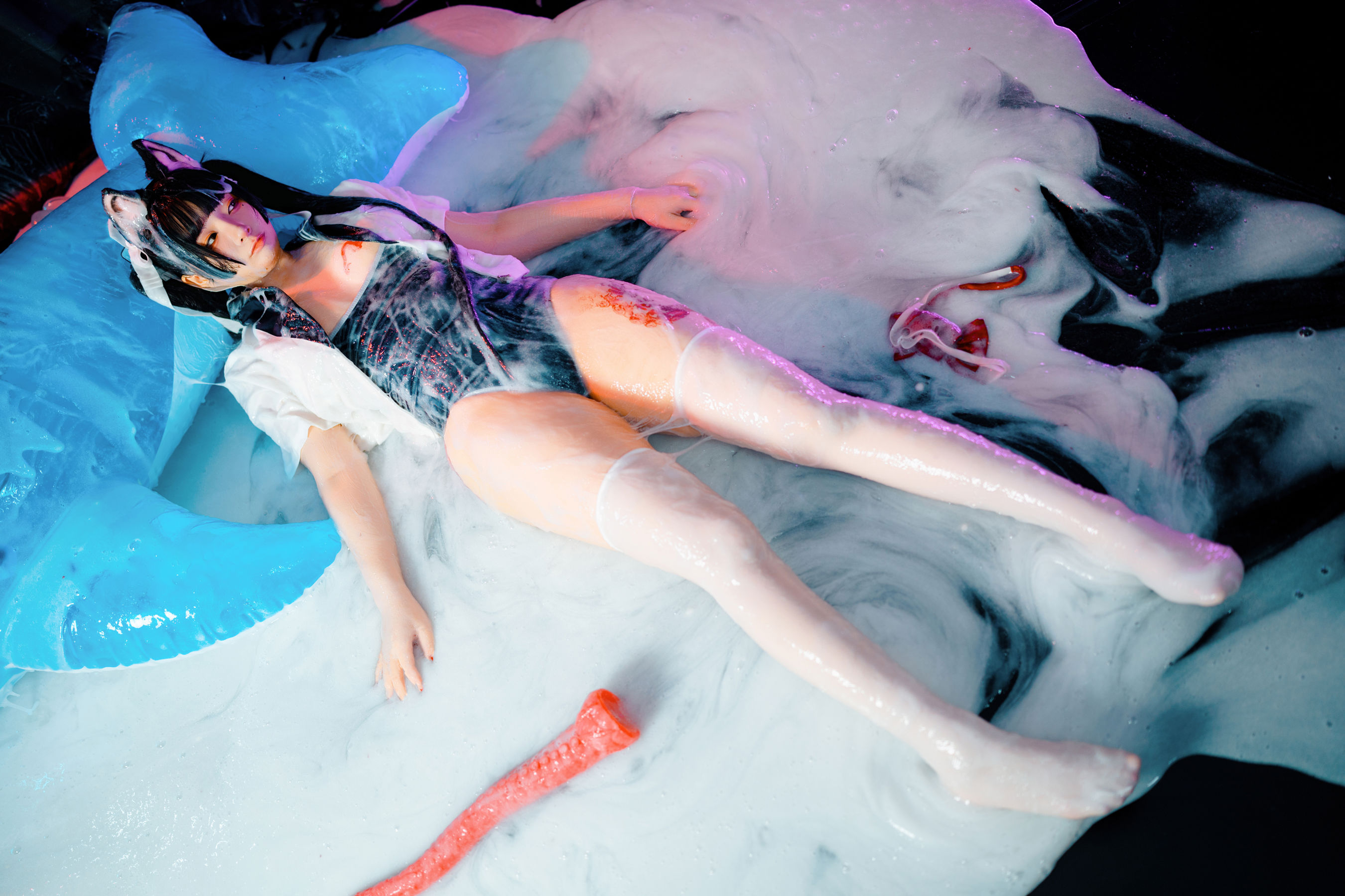 落落Raku - 邋遢小猫 Messy Kitty/(54P)