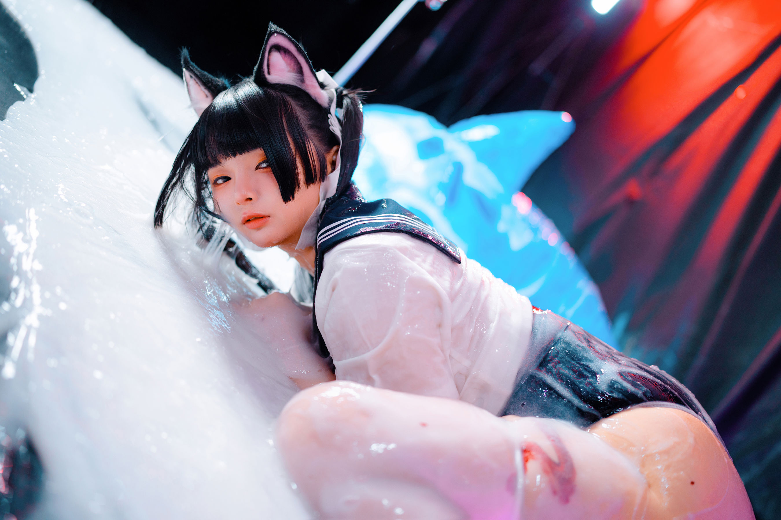 落落Raku - 邋遢小猫 Messy Kitty/(54P)