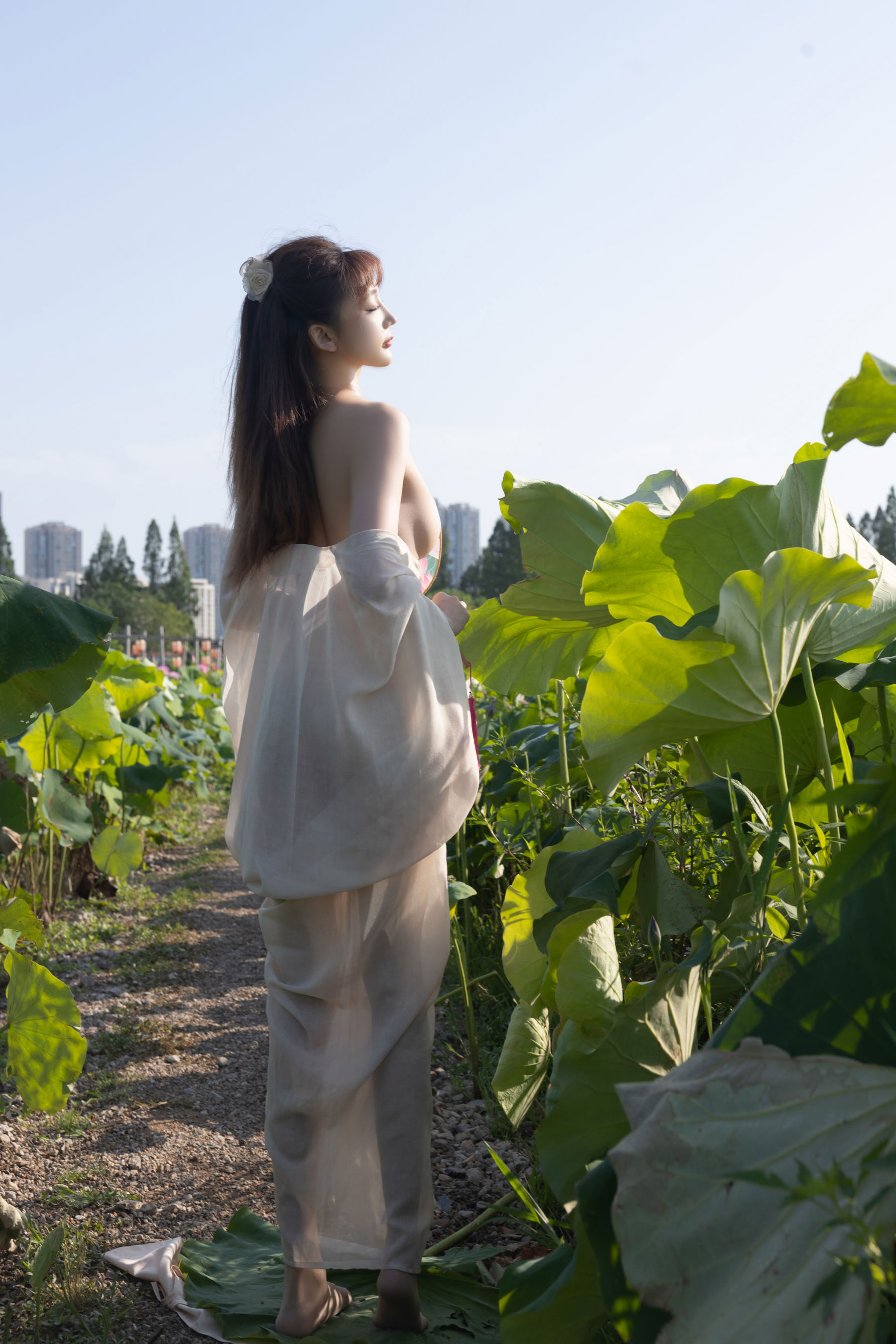 陆萱萱 - 荷花/(91P)