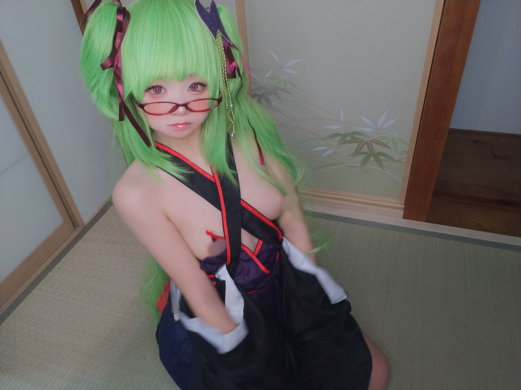 萌妹子Coser 摇摇乐yoyo - Murasame (Senren Banka)/(106P)