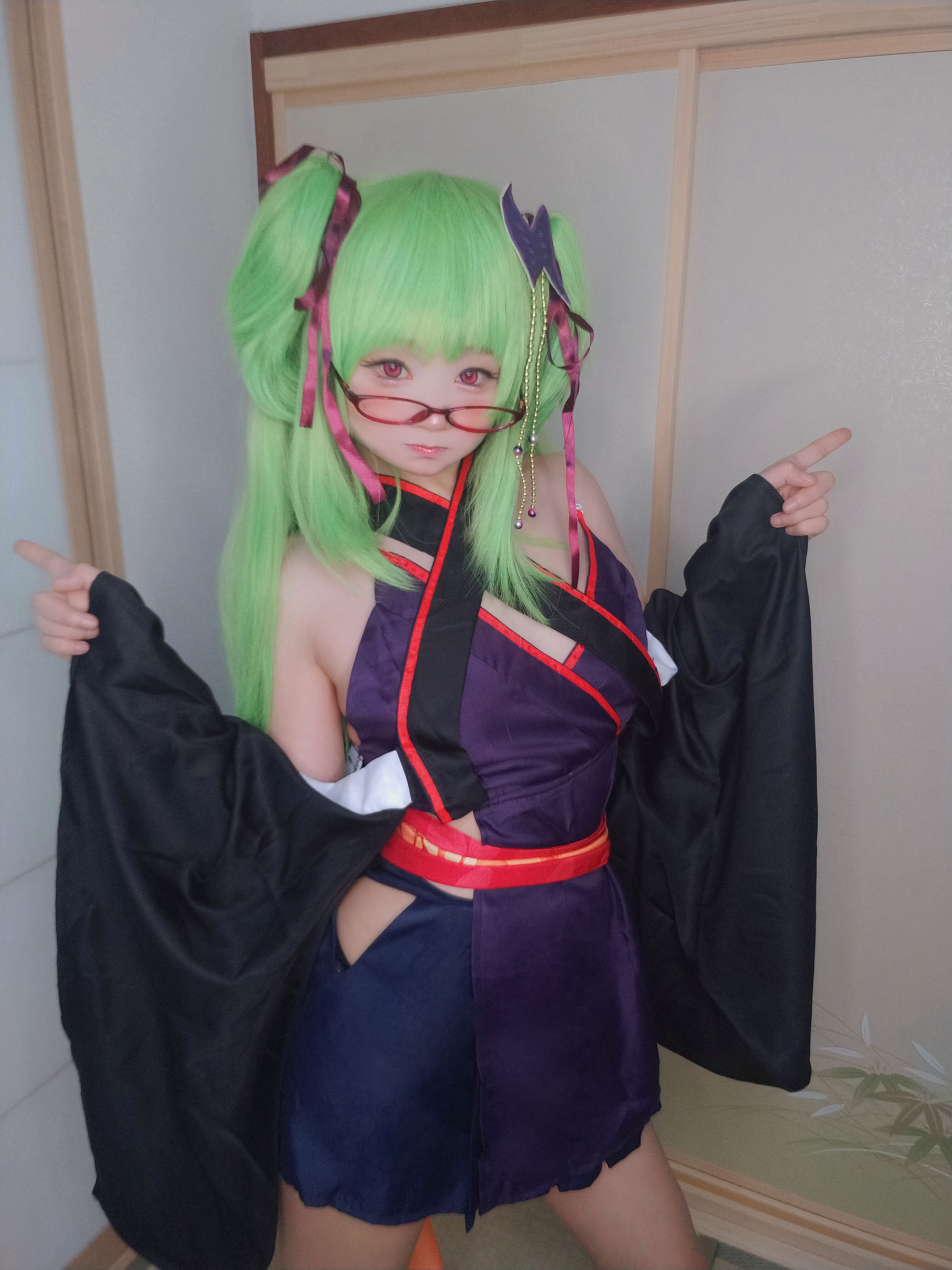 萌妹子Coser 摇摇乐yoyo - Murasame (Senren Banka)/(106P)