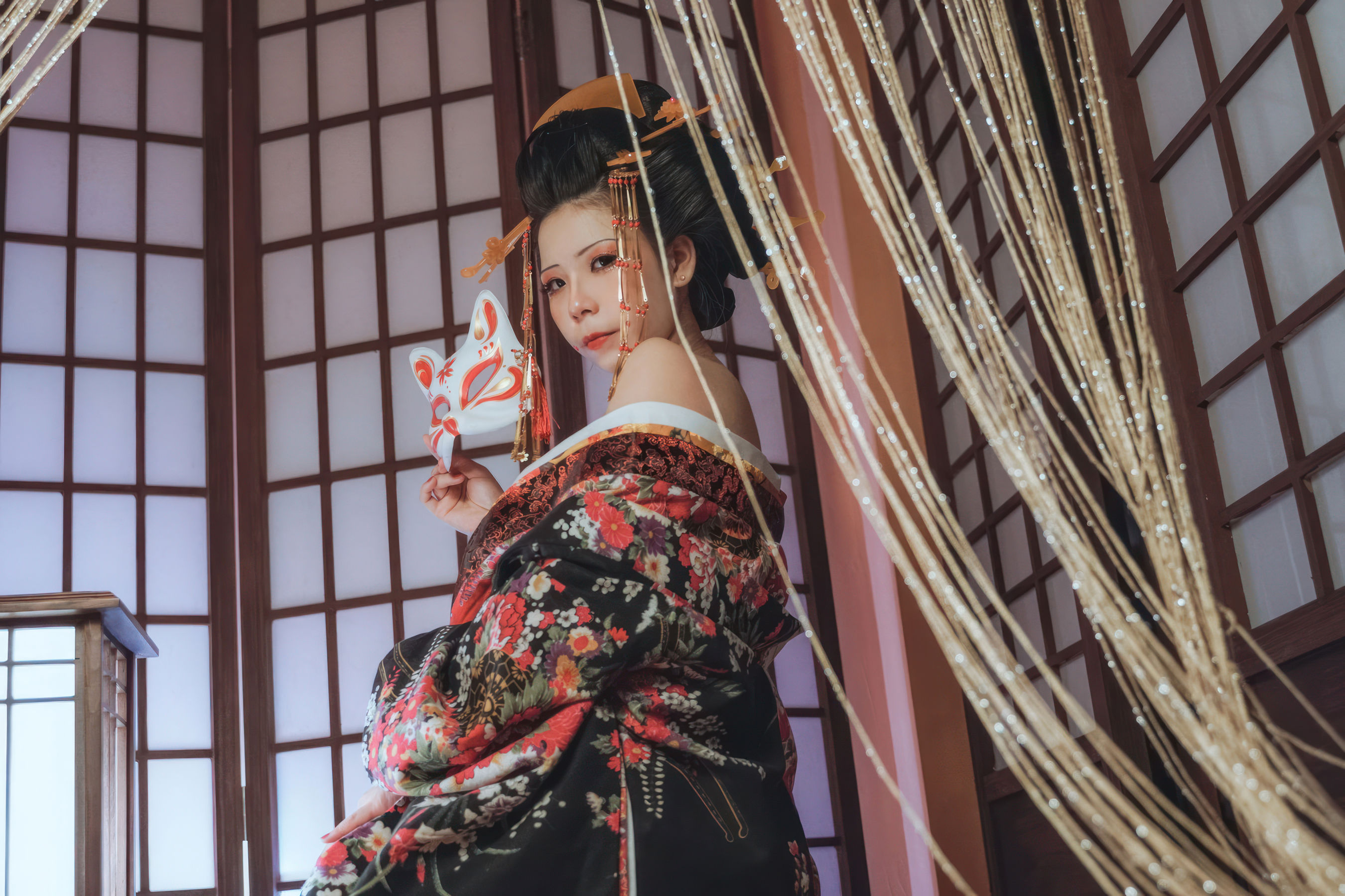 自闭颜球球 (无颜小天使wy) - 花魁/(15P)