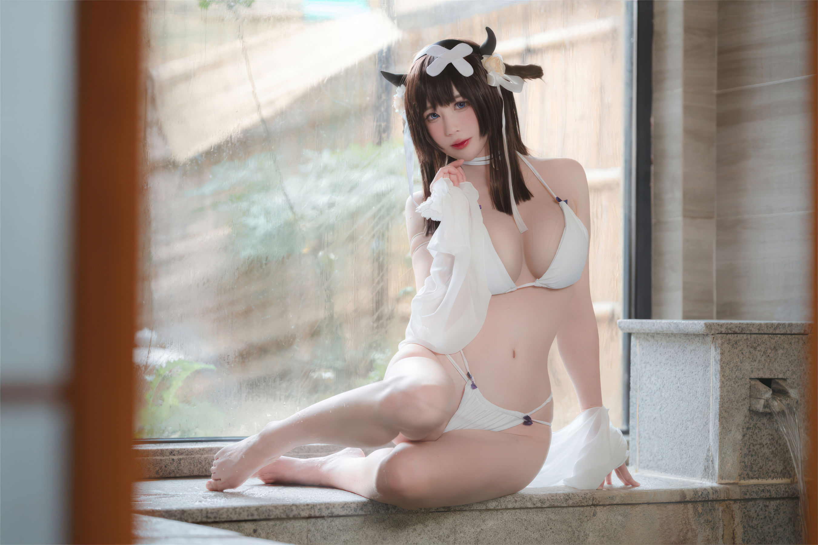 西园寺南歌 写真 - 碧蓝航线 樫野 比基尼/(30P)
