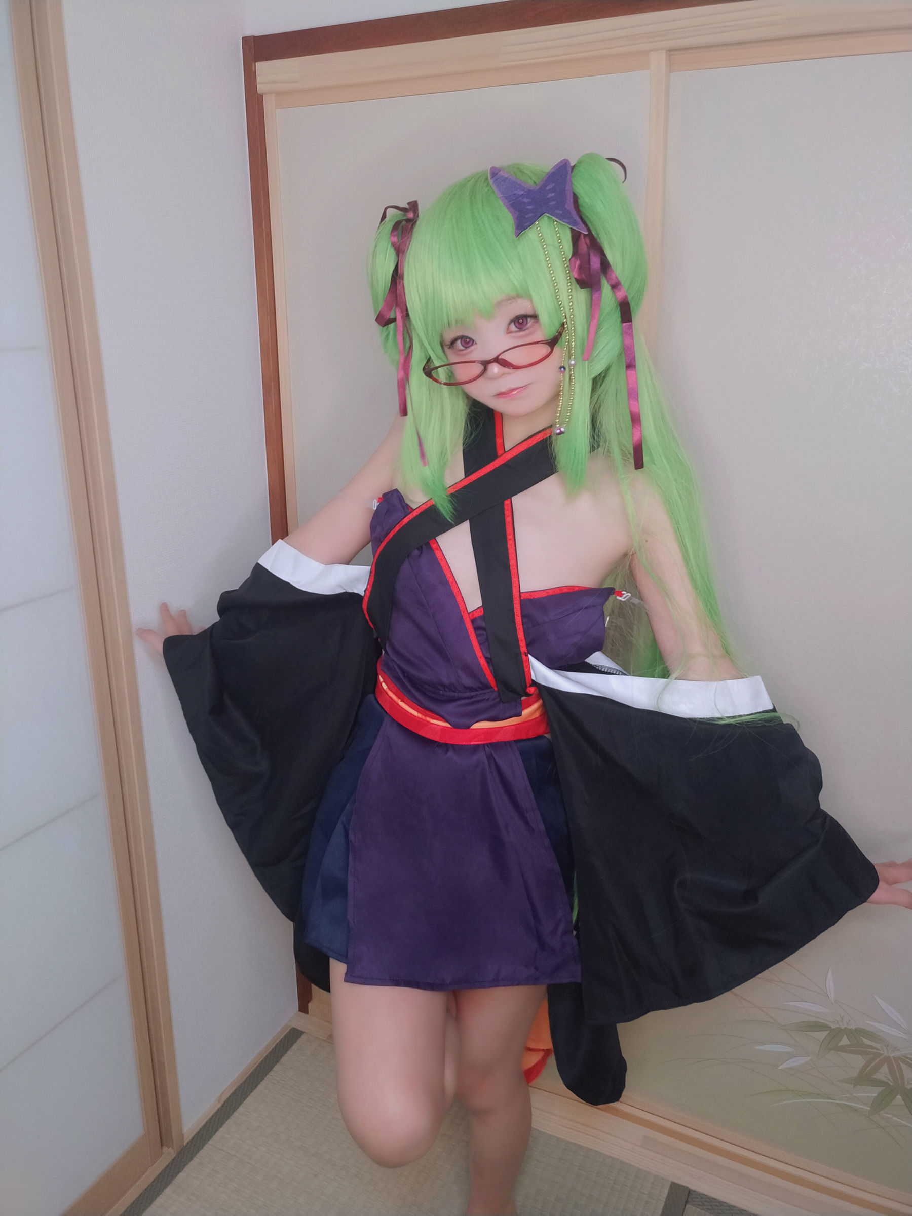 萌妹子Coser 摇摇乐yoyo - Murasame (Senren Banka)/(106P)