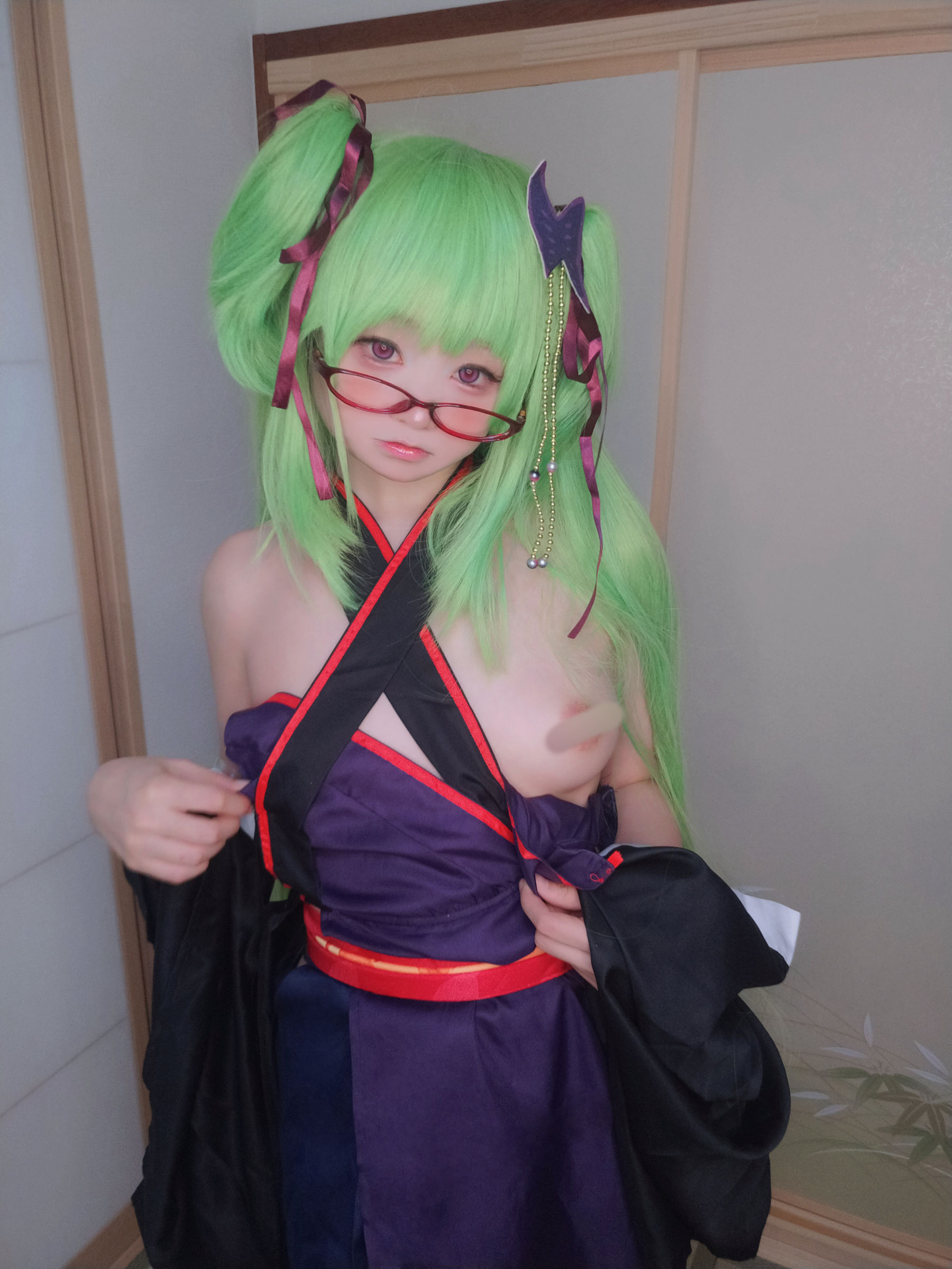 萌妹子Coser 摇摇乐yoyo - Murasame (Senren Banka)/(106P)