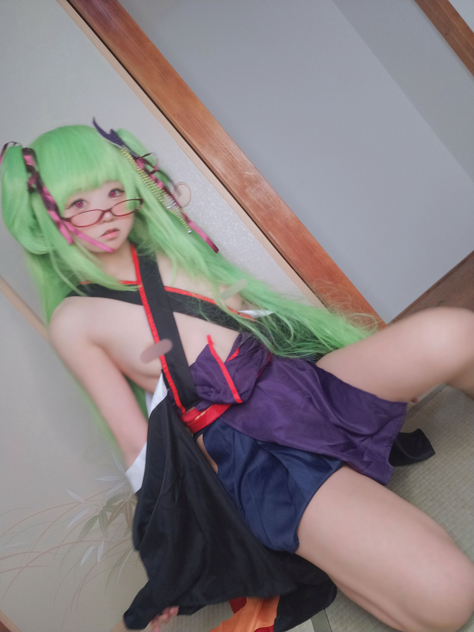 萌妹子Coser 摇摇乐yoyo - Murasame (Senren Banka)/(106P)