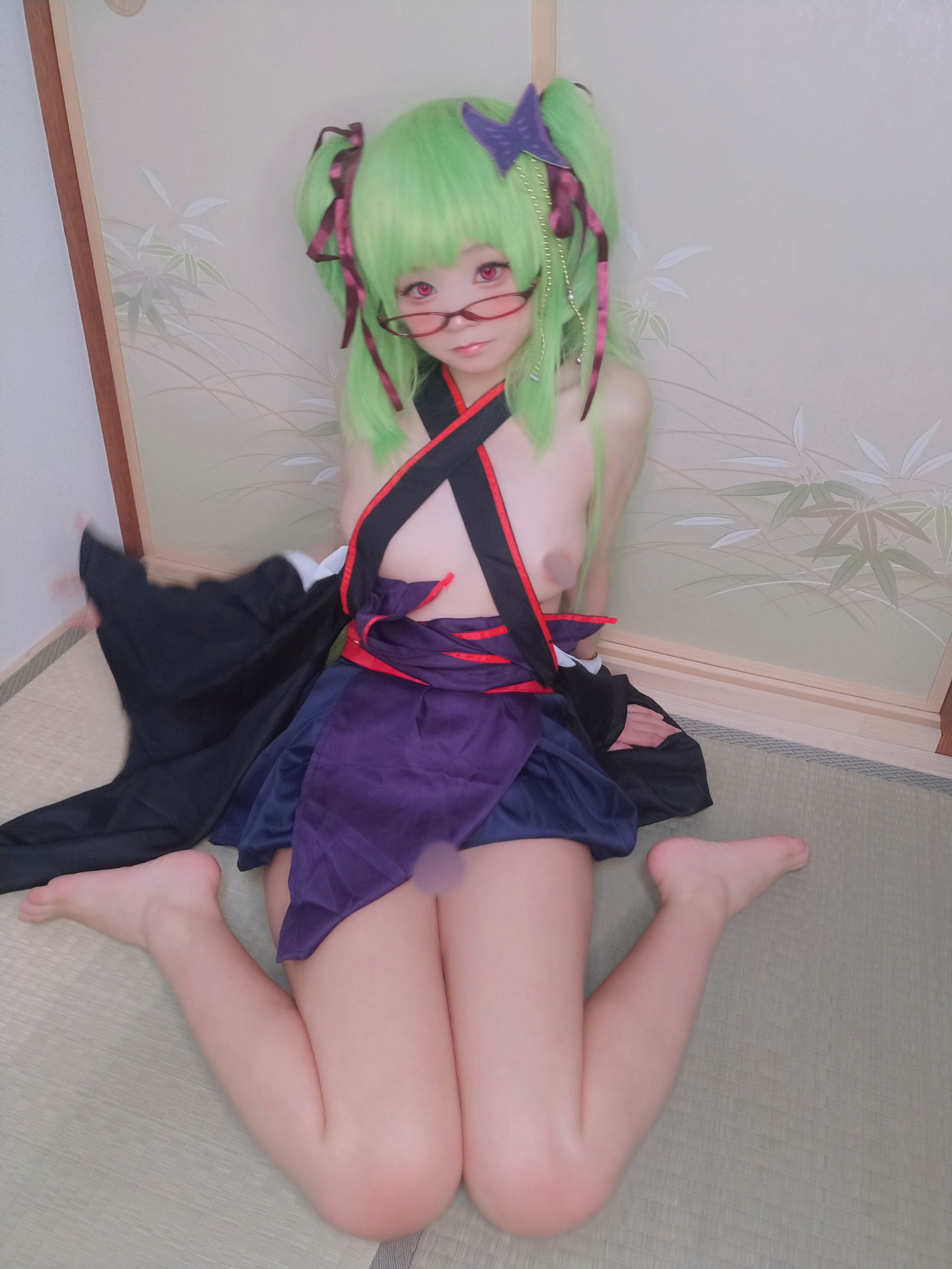 萌妹子Coser 摇摇乐yoyo - Murasame (Senren Banka)/(106P)