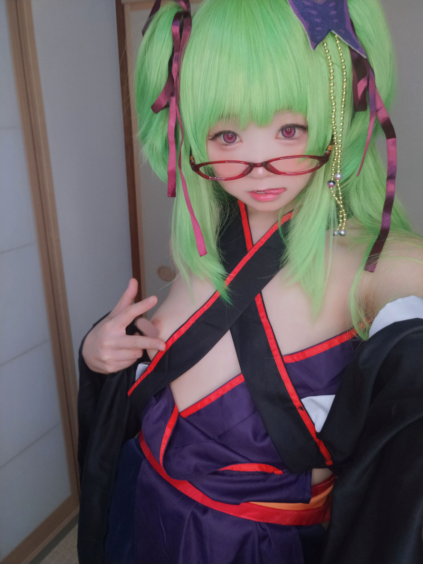 萌妹子Coser 摇摇乐yoyo - Murasame (Senren Banka)/(106P)