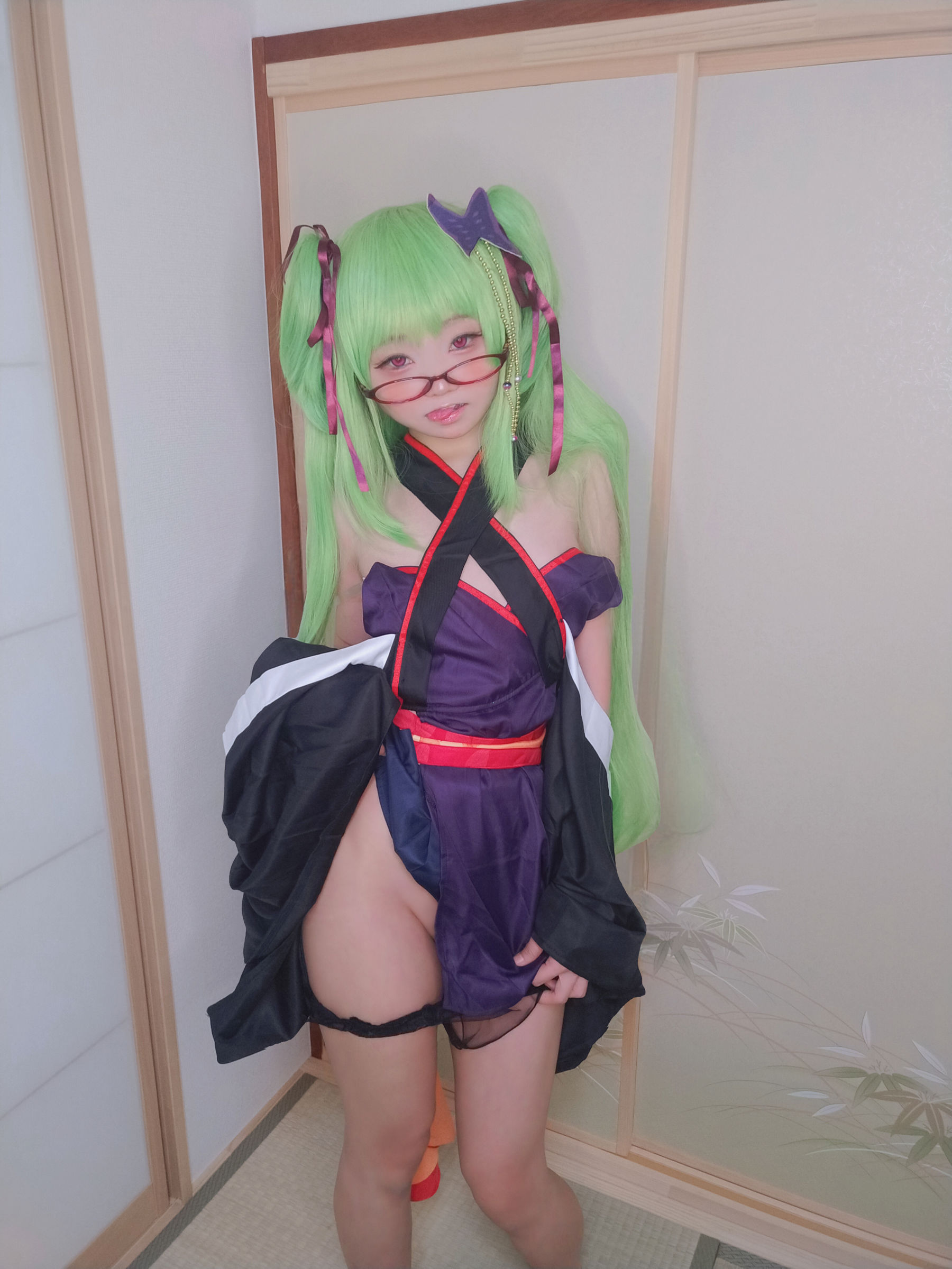 萌妹子Coser 摇摇乐yoyo - Murasame (Senren Banka)/(106P)