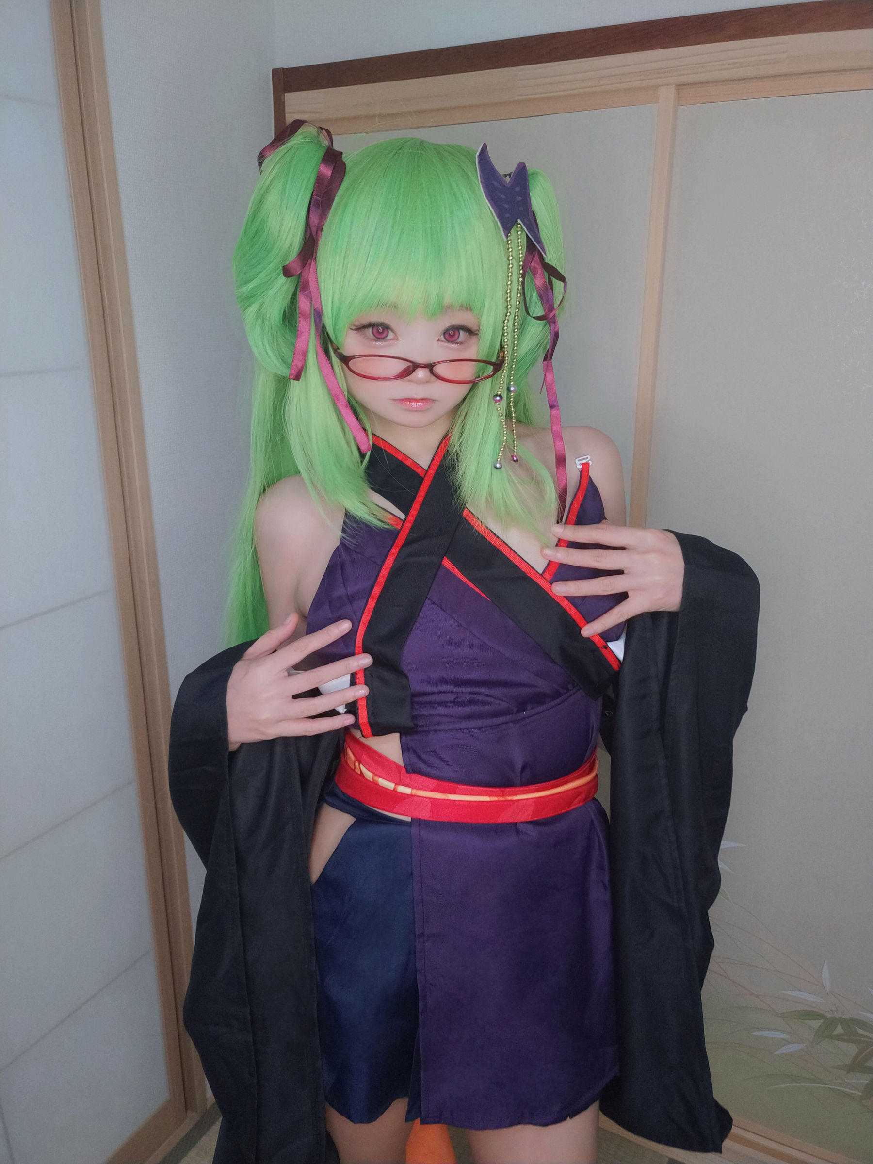 萌妹子Coser 摇摇乐yoyo - Murasame (Senren Banka)/(106P)