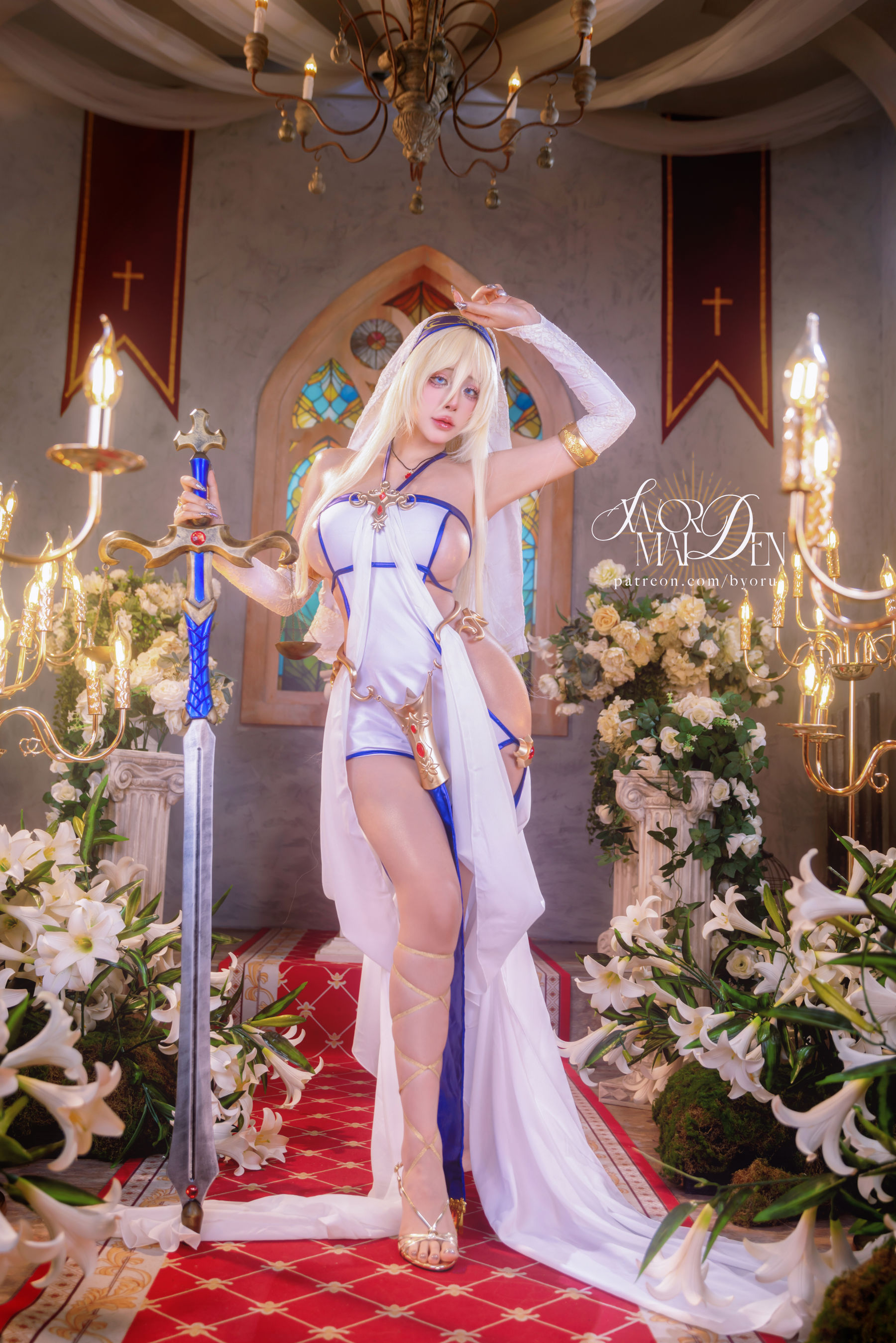 日本性感萝莉 Byoru - Sword Maiden/(48P)