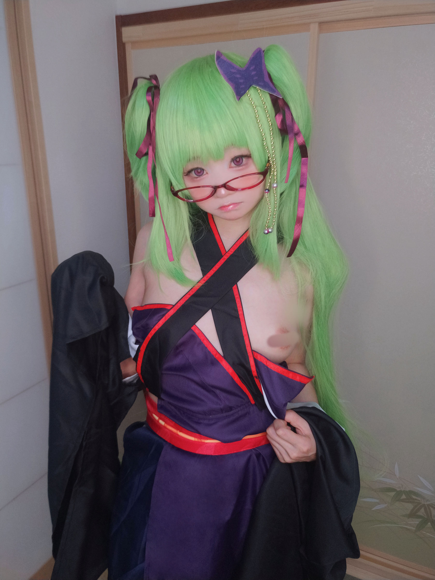 萌妹子Coser 摇摇乐yoyo - Murasame (Senren Banka)/(106P)
