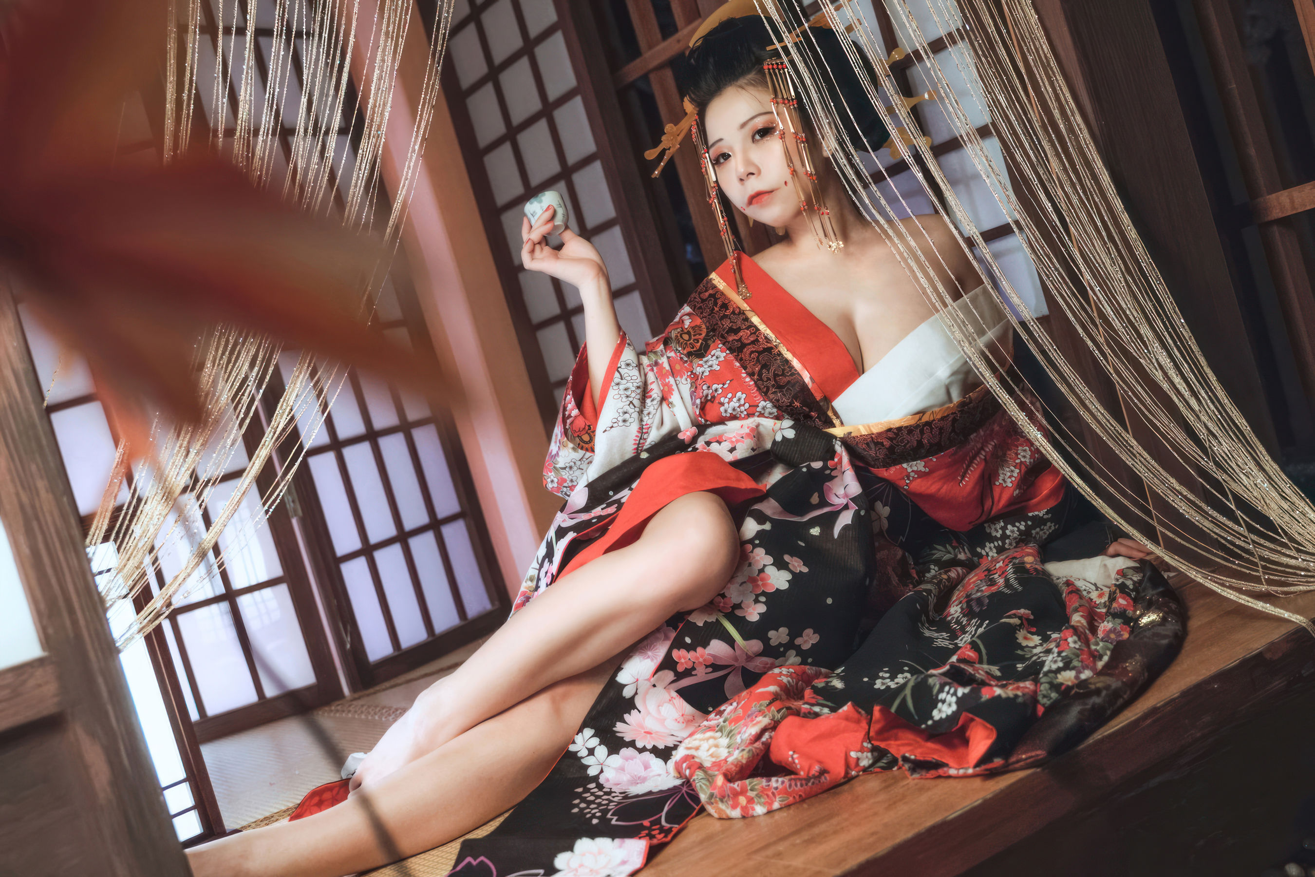 自闭颜球球 (无颜小天使wy) - 花魁/(15P)