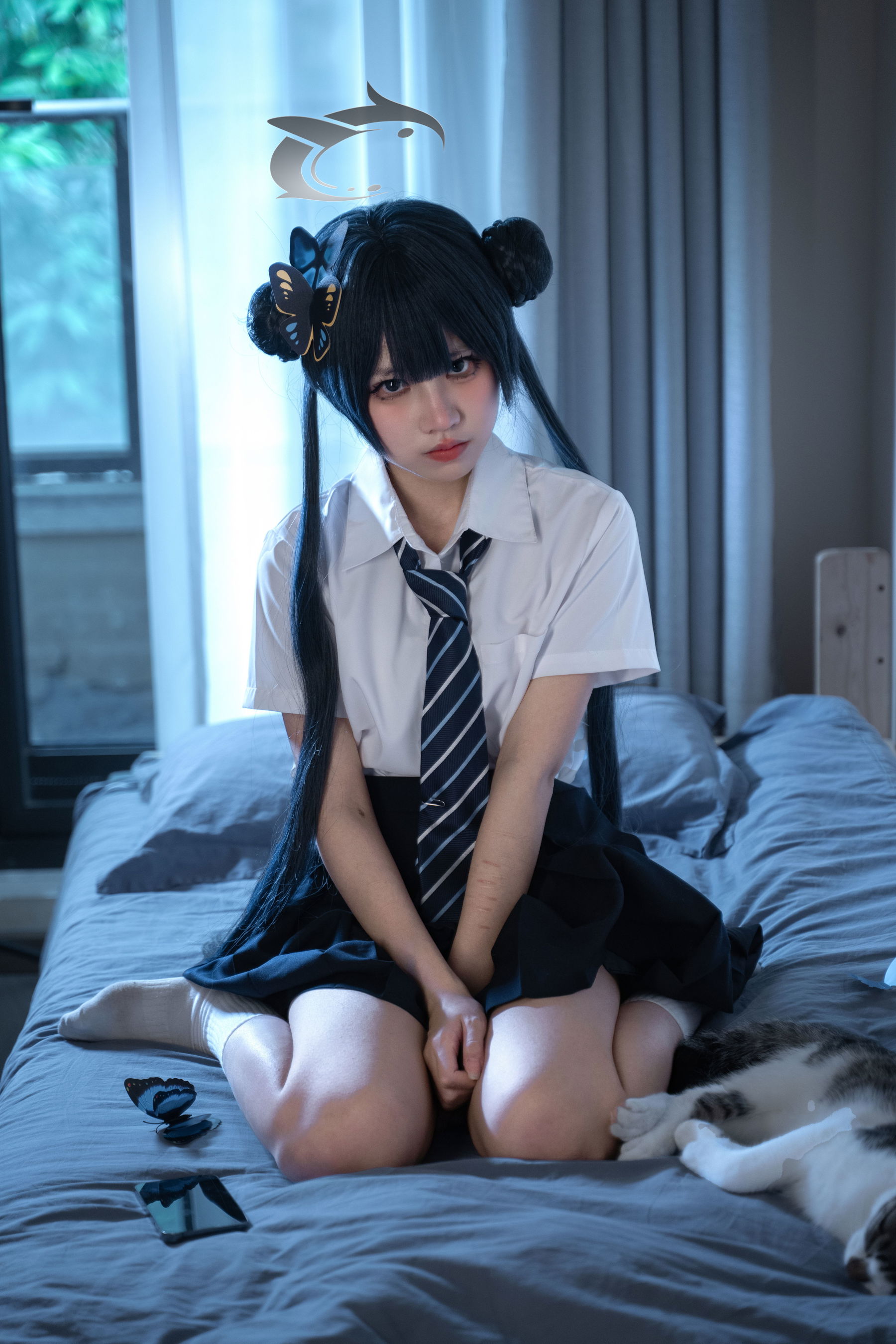 清水凪 - 龙华妃咲JK/(52P)