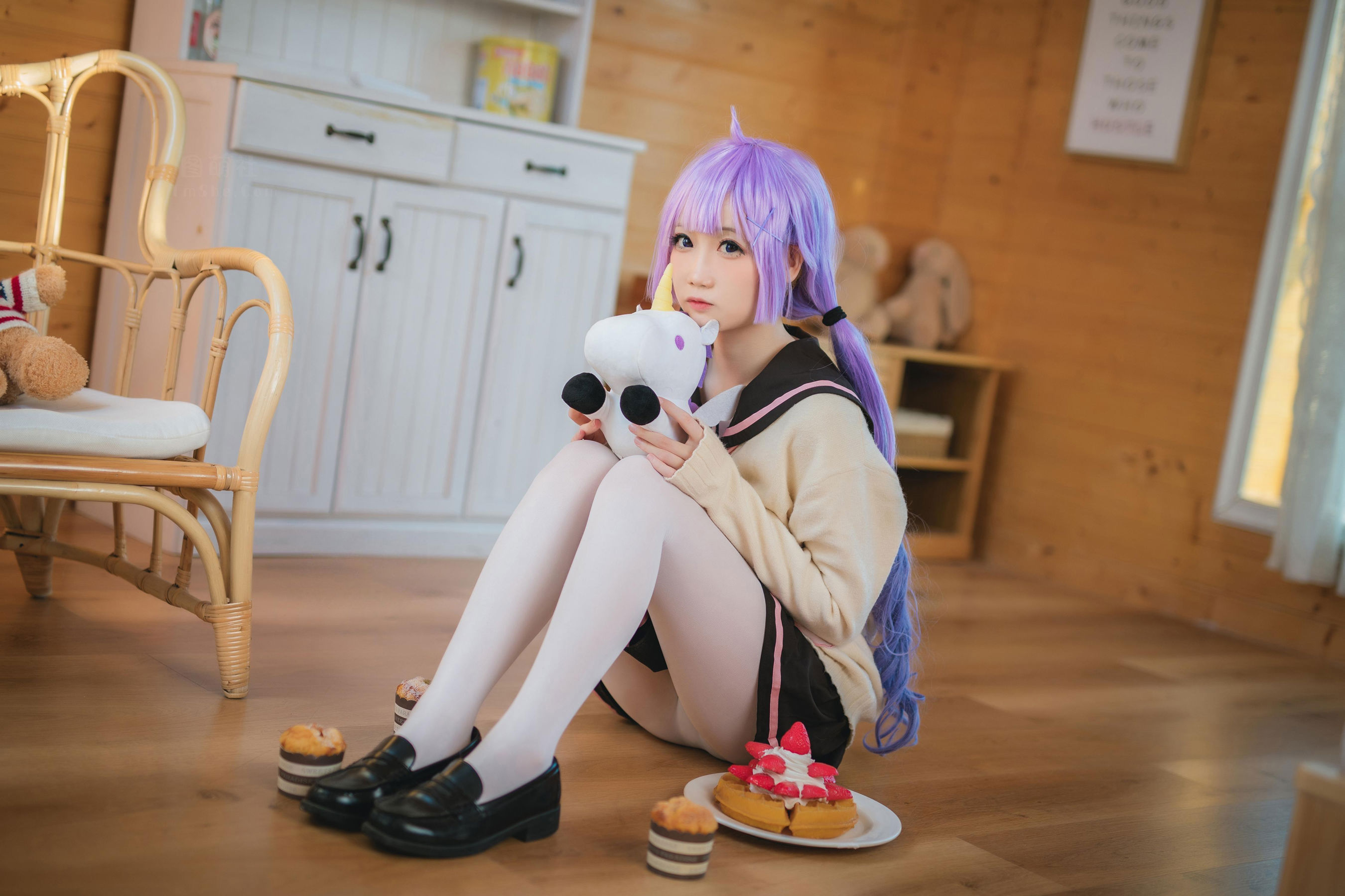 焖焖碳 - 碧蓝航线 独角兽 JK制服/(21P)