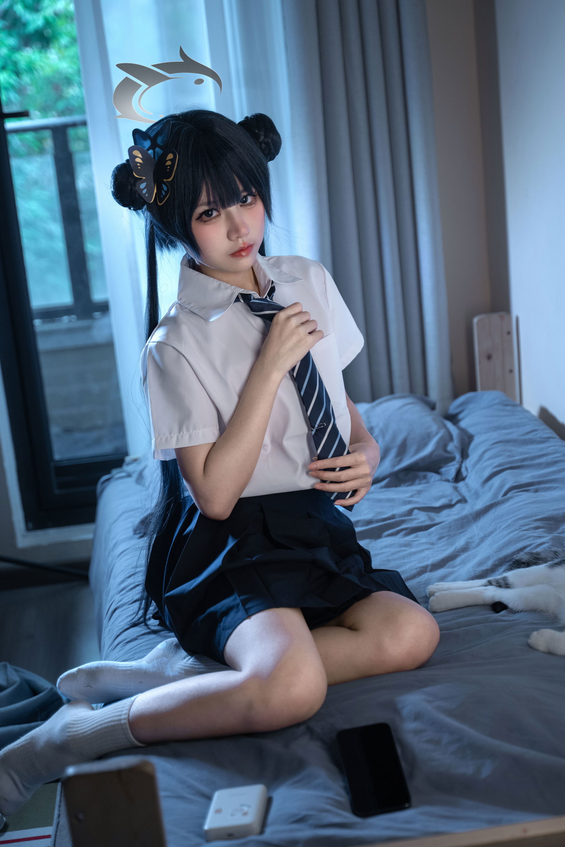 清水凪 - 龙华妃咲JK/(52P)