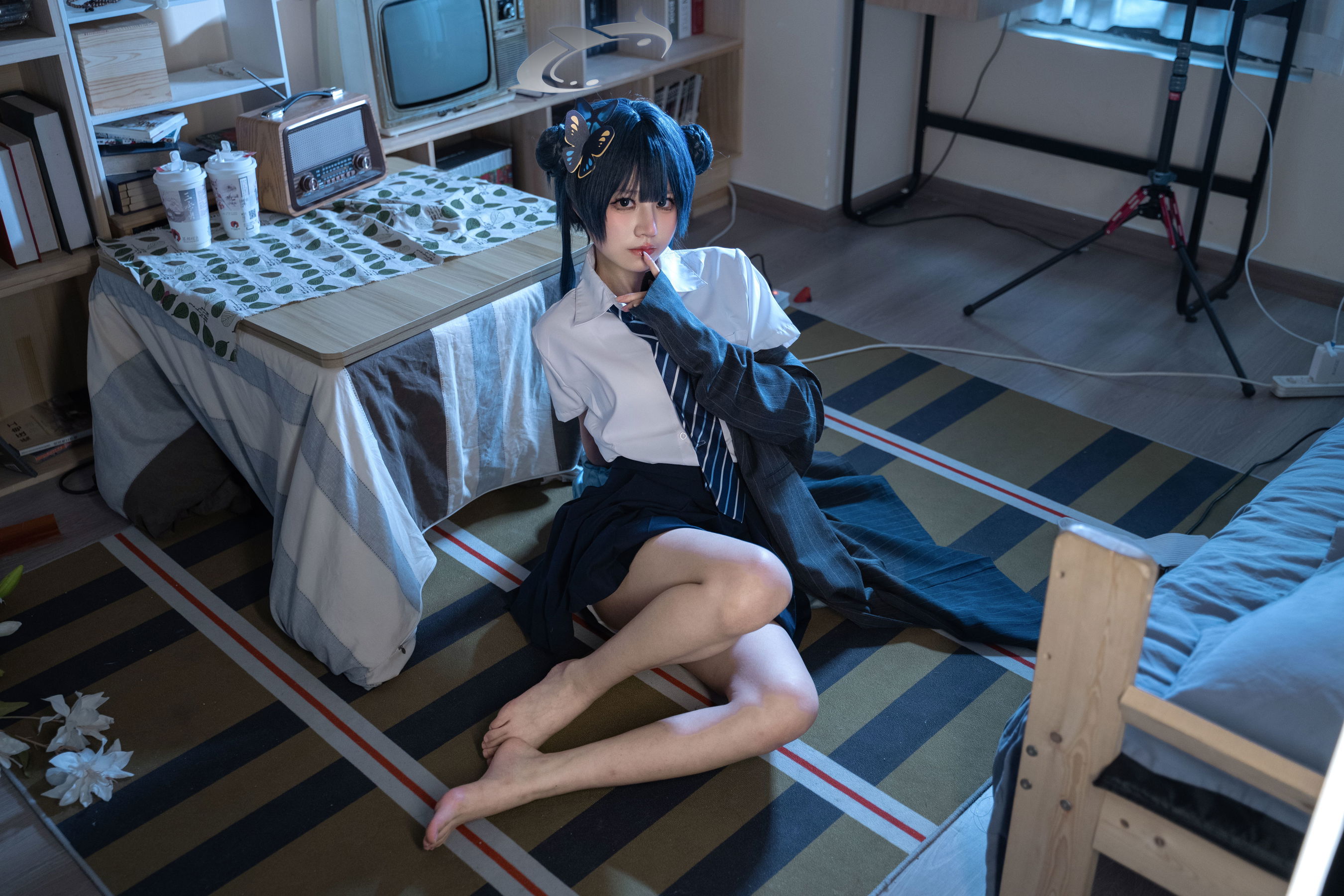 清水凪 - 龙华妃咲JK/(52P)