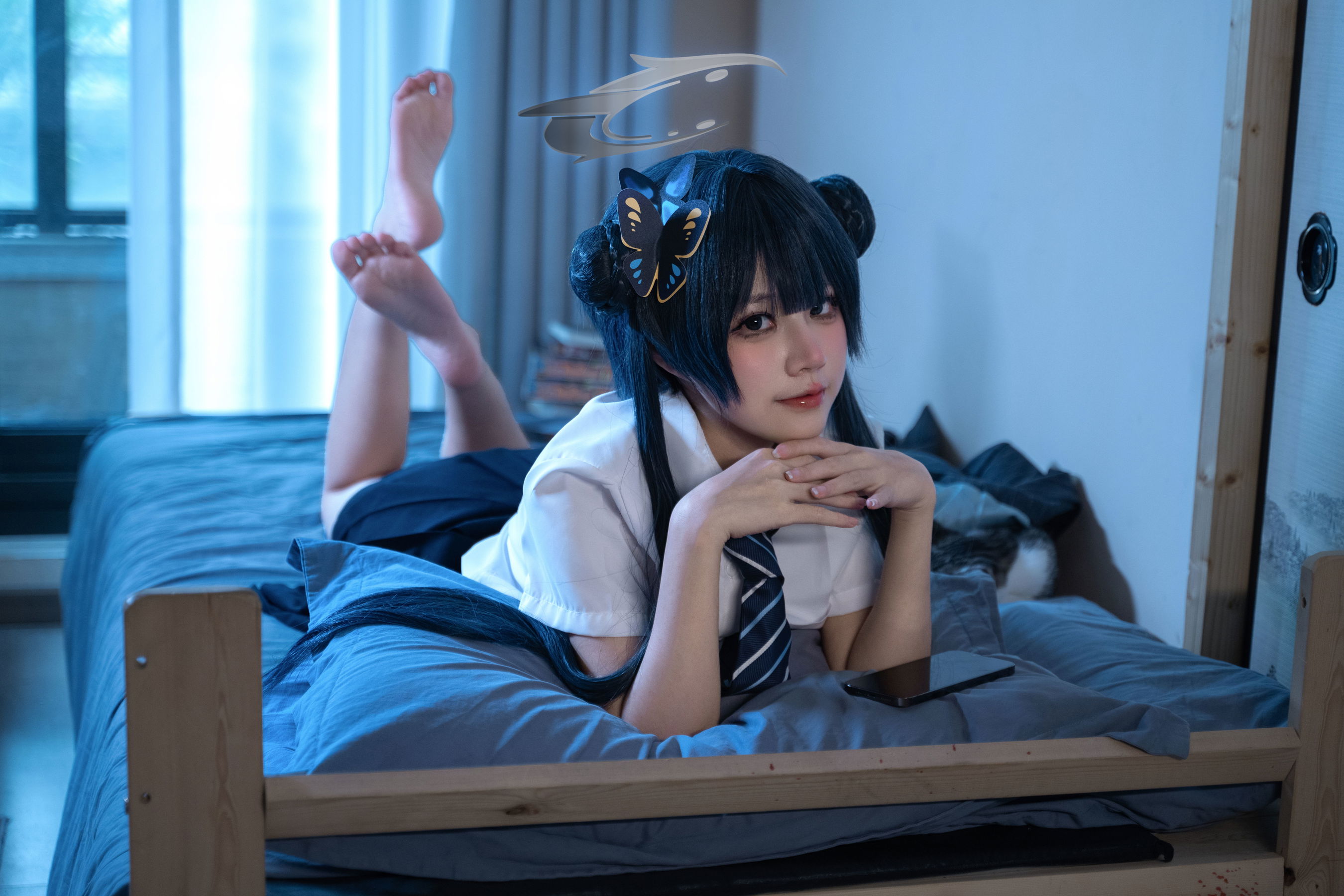 清水凪 - 龙华妃咲JK/(52P)