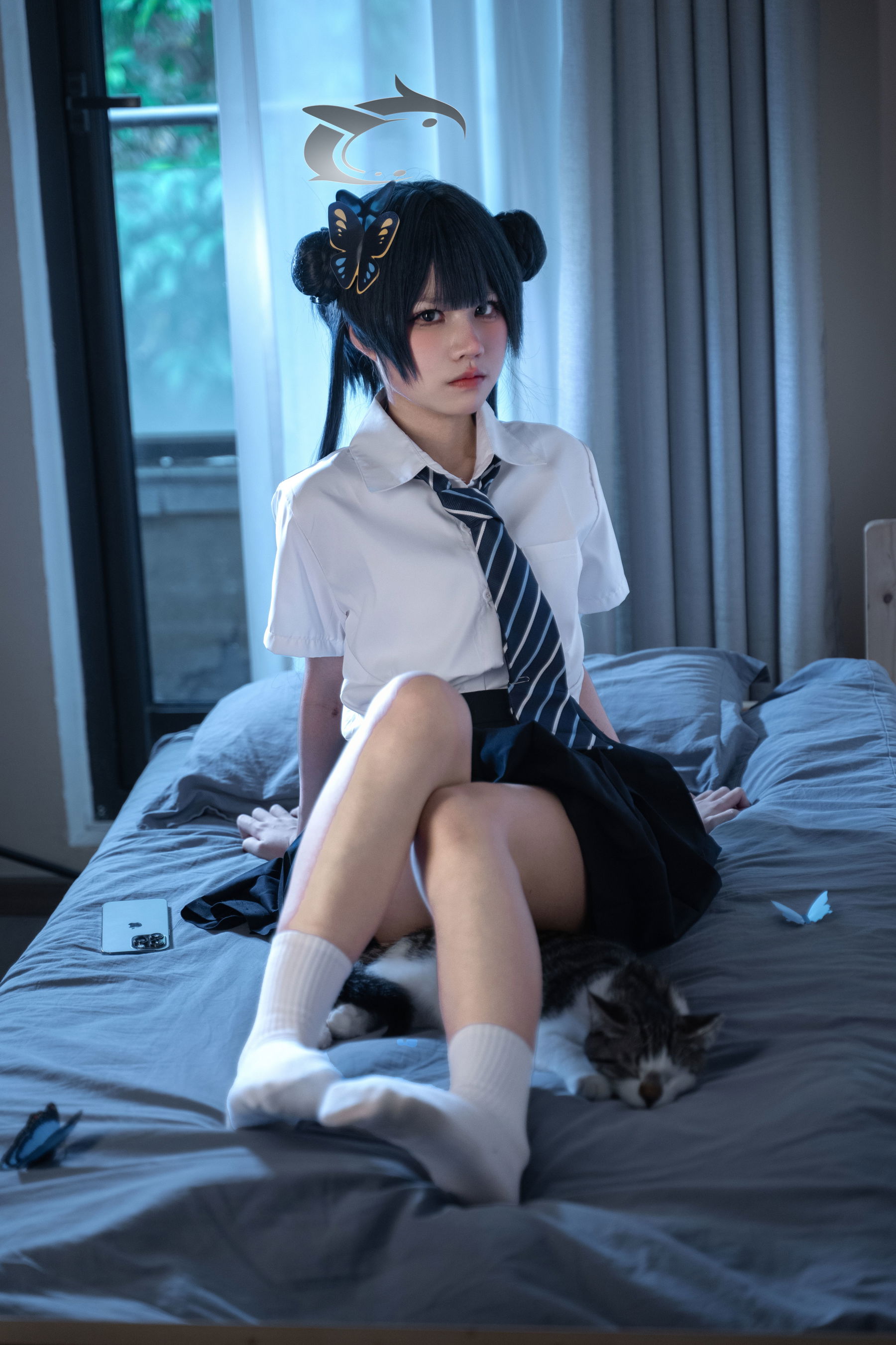 清水凪 - 龙华妃咲JK/(52P)