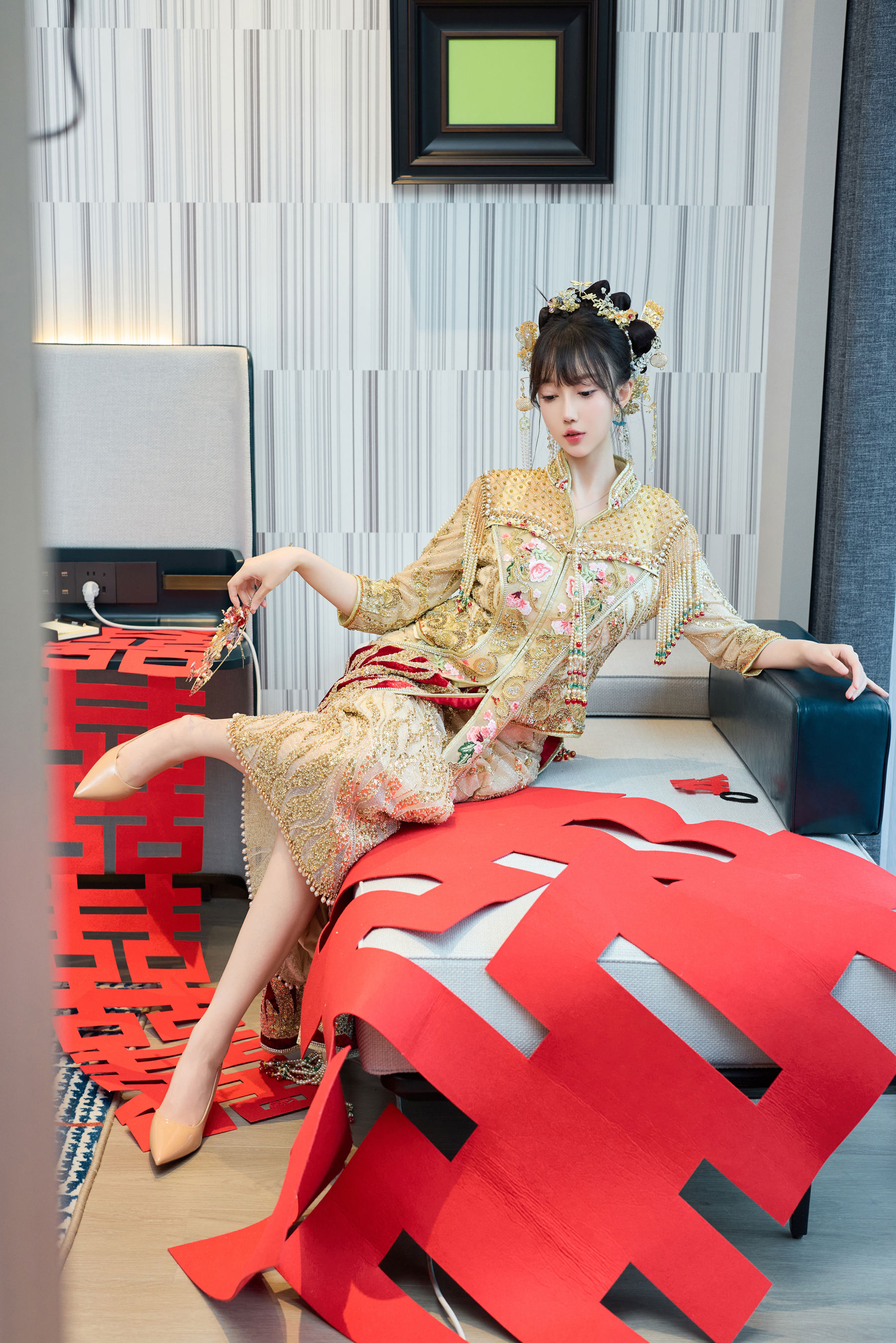 玥儿玥 - 性感秀禾/(84P)
