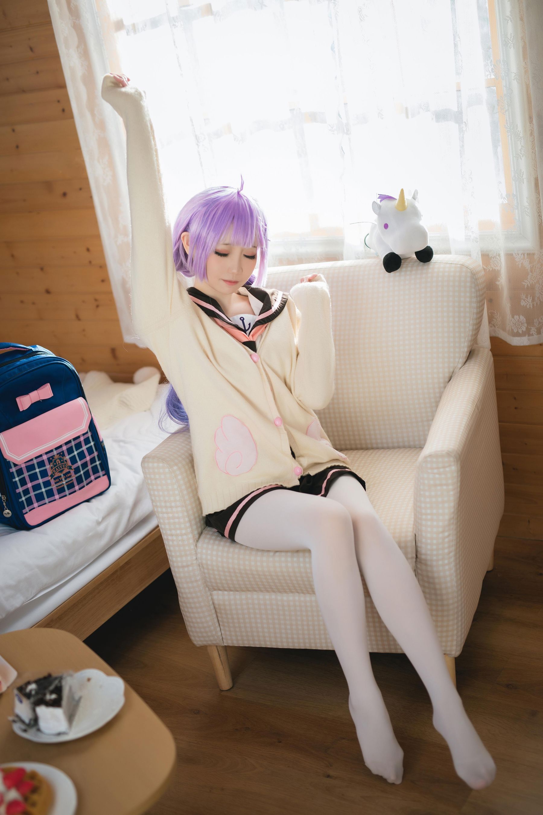 焖焖碳 - 碧蓝航线 独角兽 JK制服/(21P)