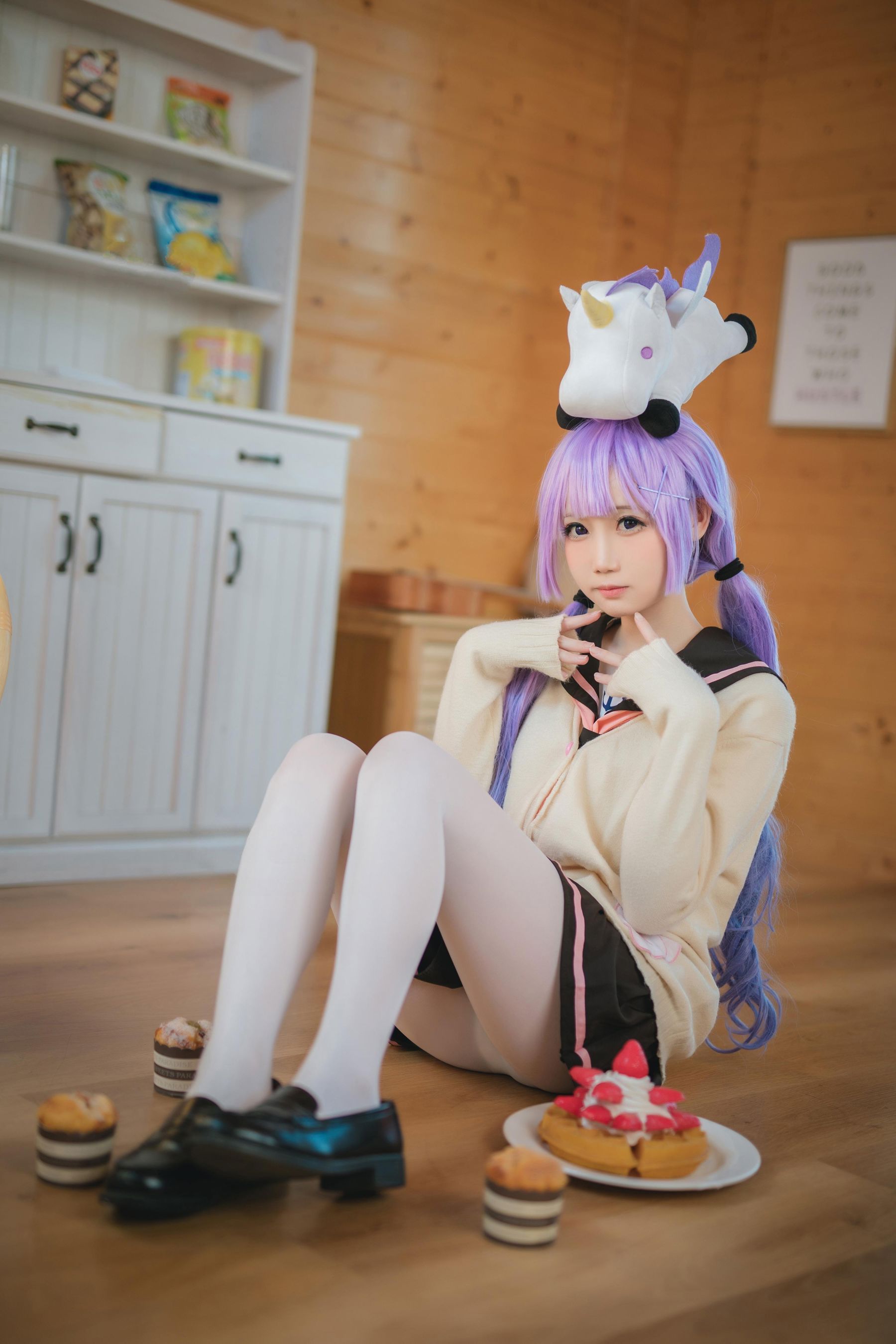 焖焖碳 - 碧蓝航线 独角兽 JK制服/(21P)