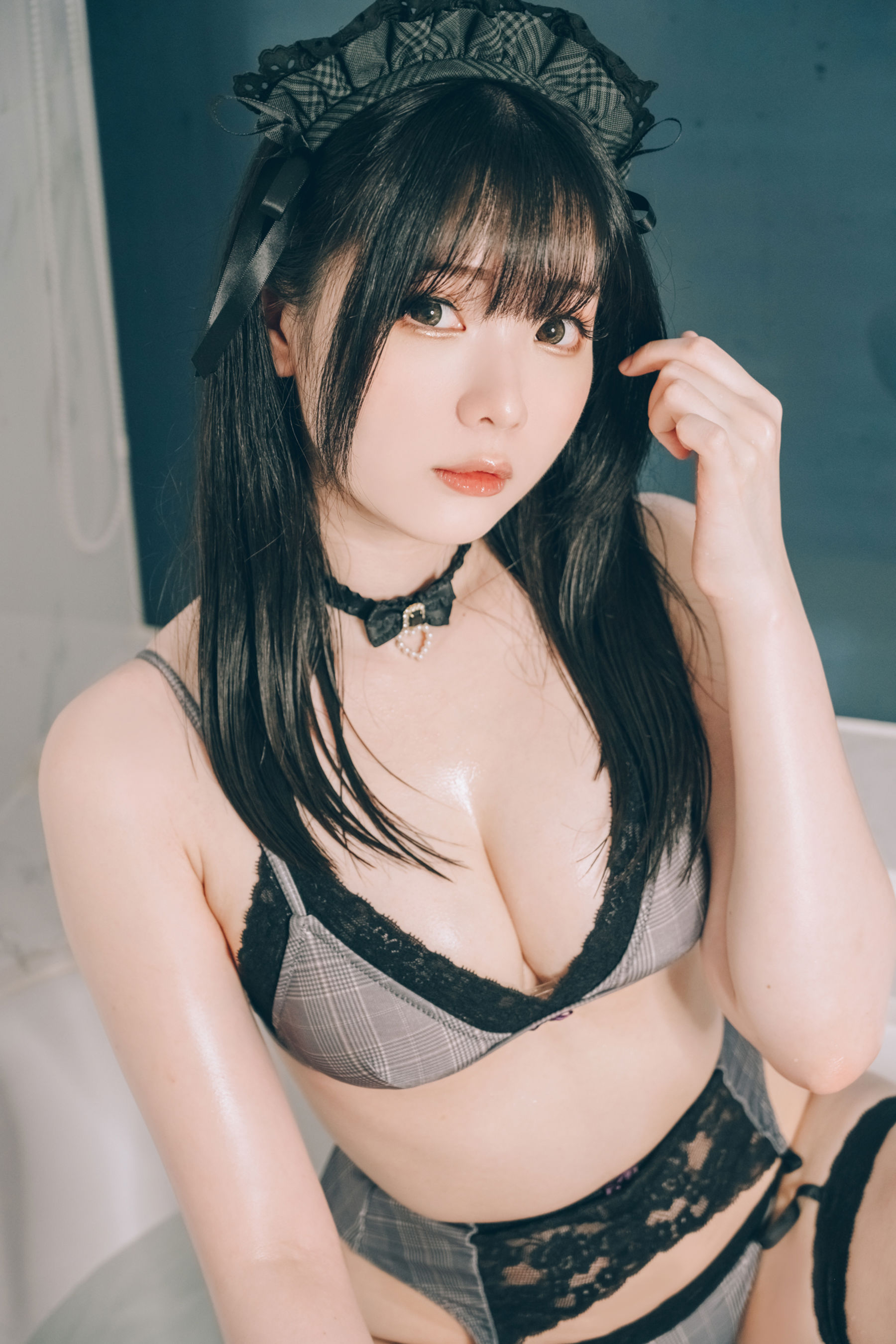 微博妹纸 霜月shimo - 女仆图鉴2/(115P)