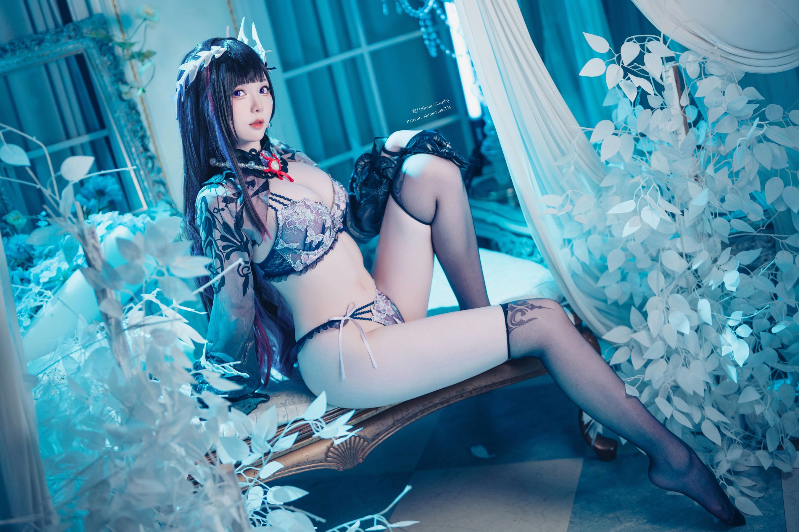 微博妹纸 霜月shimo - 海瑟音 Hysilens/(18P)