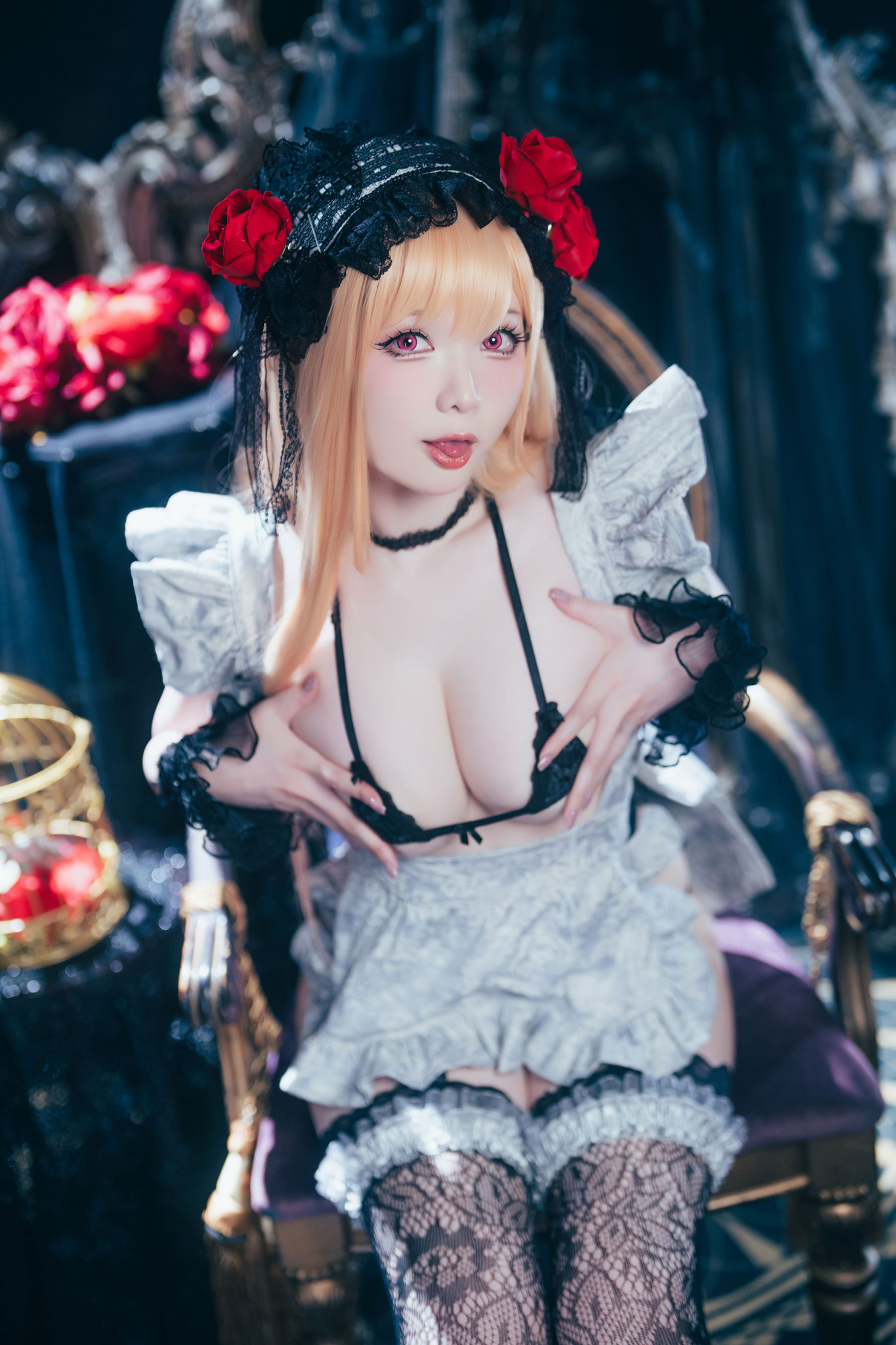 微博妹纸 霜月shimo - 喜多川海梦 My Dress-Up/(92P)